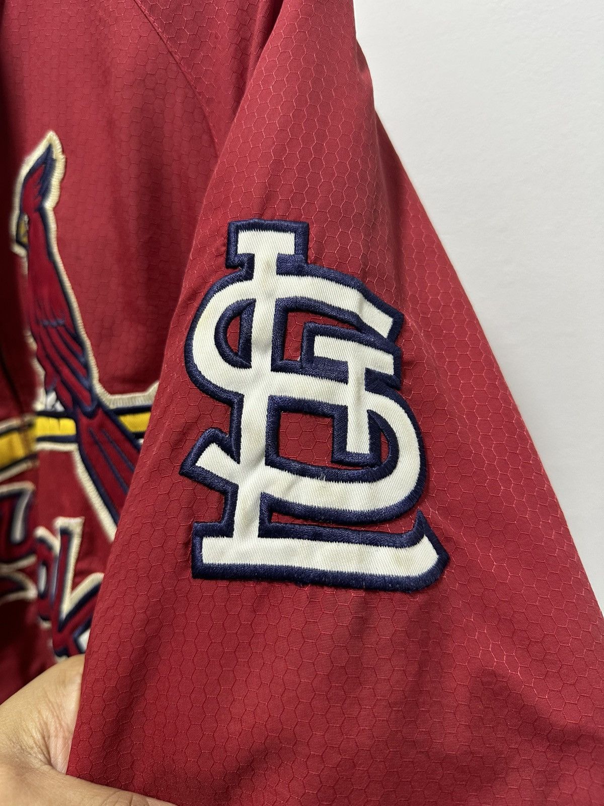 Majestic Vintage St. Louis Cardinals Jacket Big Logo Design Size US M / EU 48-50 / 2 - 5 Thumbnail