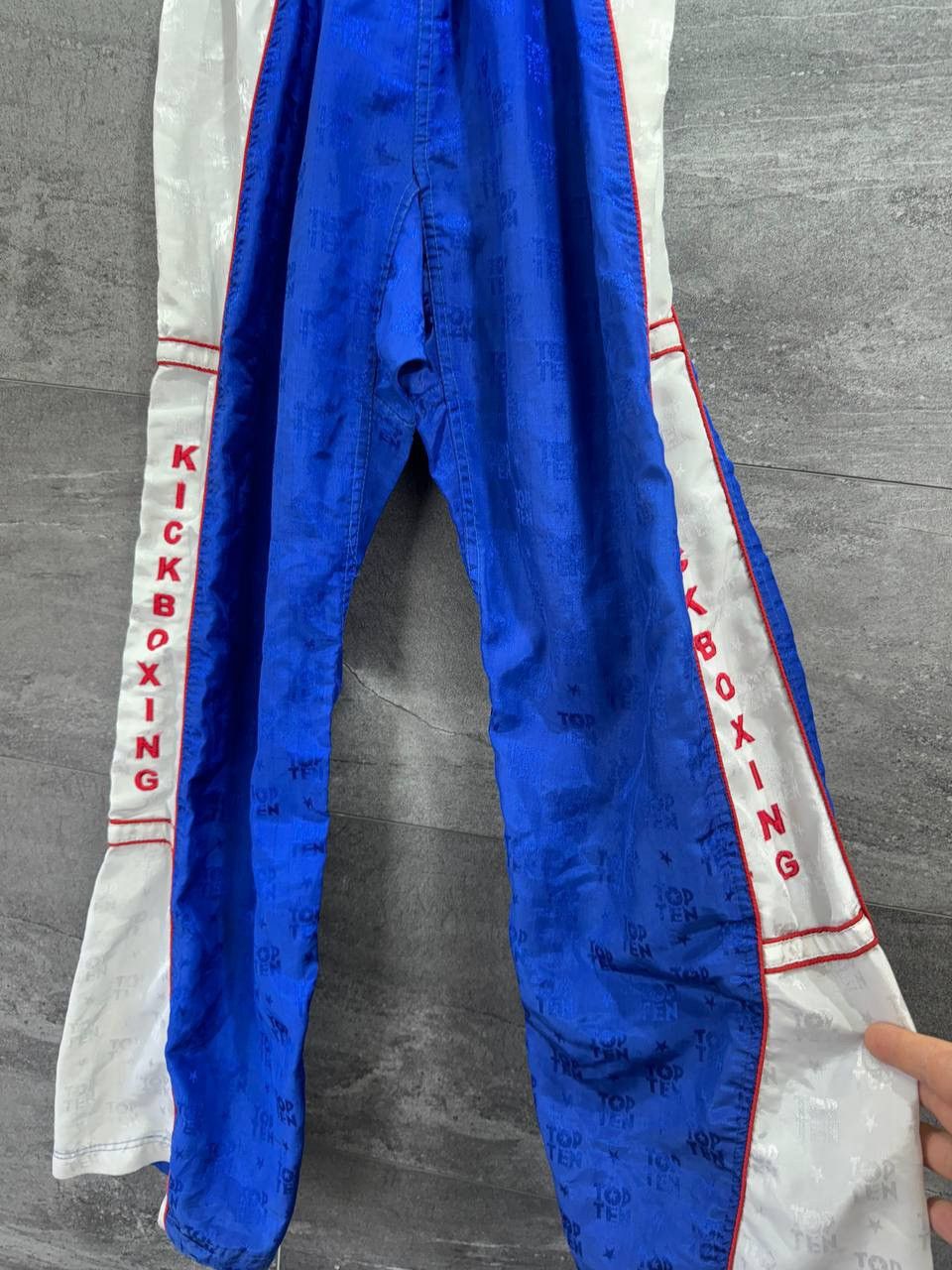 Vintage TOP TEN Kickboxing Mens Track Pants Straight Size S Size US 30 / EU 46 - 9 Thumbnail