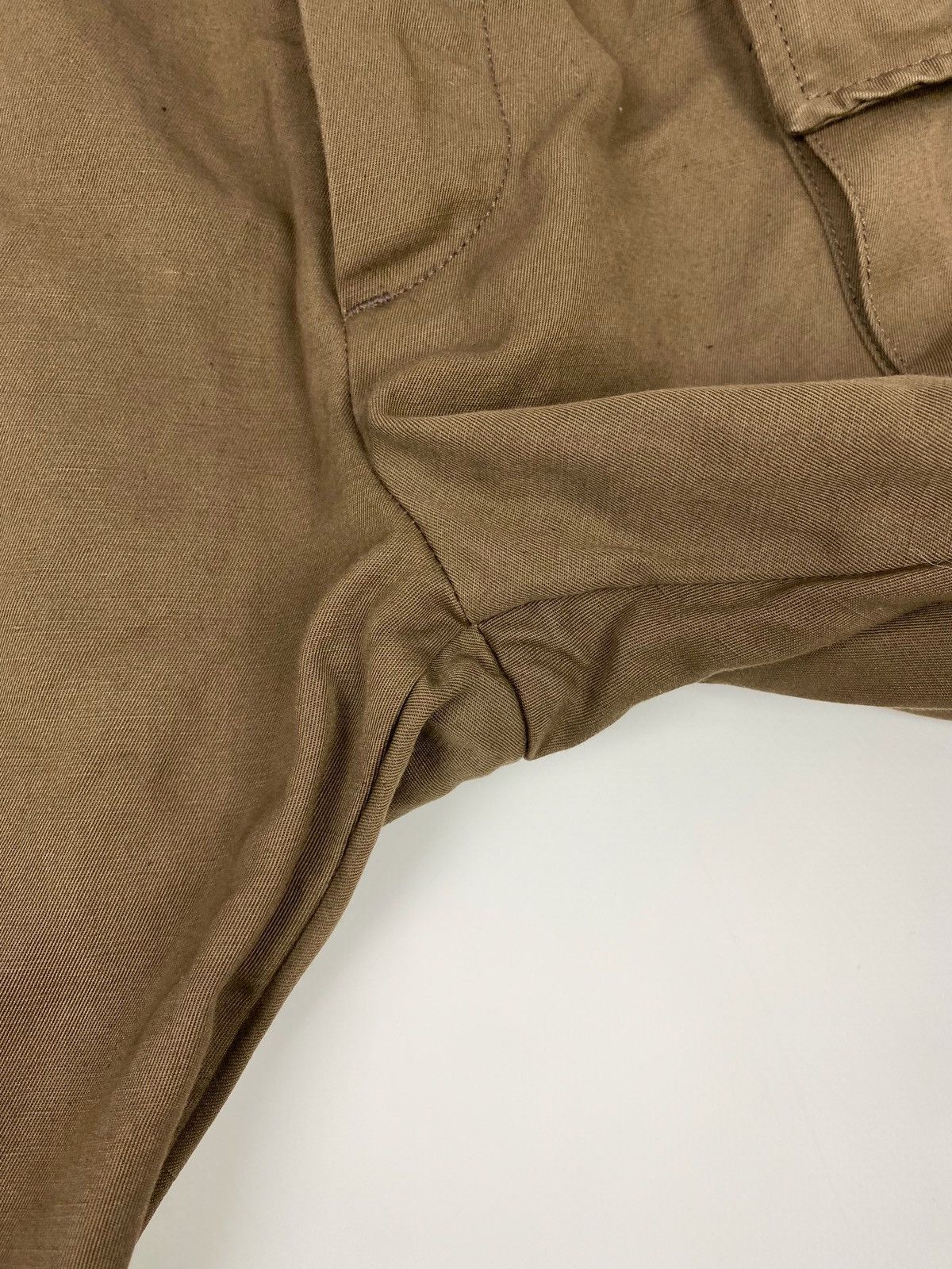 Other Maurizio Massimino Brown Front Pocket Tapered Cargo Pants 50 Size US 34 / EU 50 - 6 Thumbnail