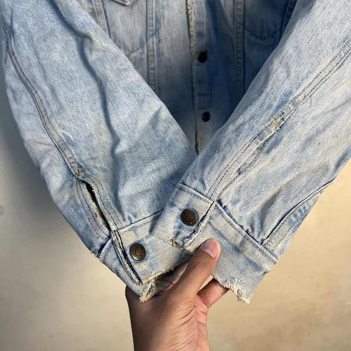 Levi's Vintage Clothing Vintage 1980's Levi's Sherpa Denim Jacket Size US M / EU 48-50 / 2 - 15 Thumbnail