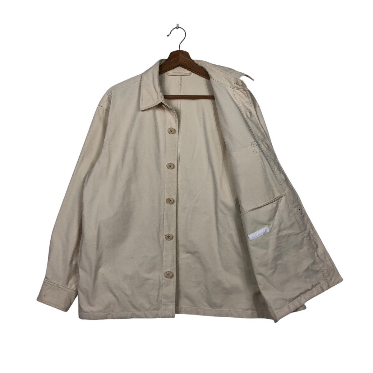 Japanese Brand 📌Vintage Chore Button Jacket Uniqlo Japan Issey Miyake Size US S / EU 44-46 / 1 - 12 Thumbnail