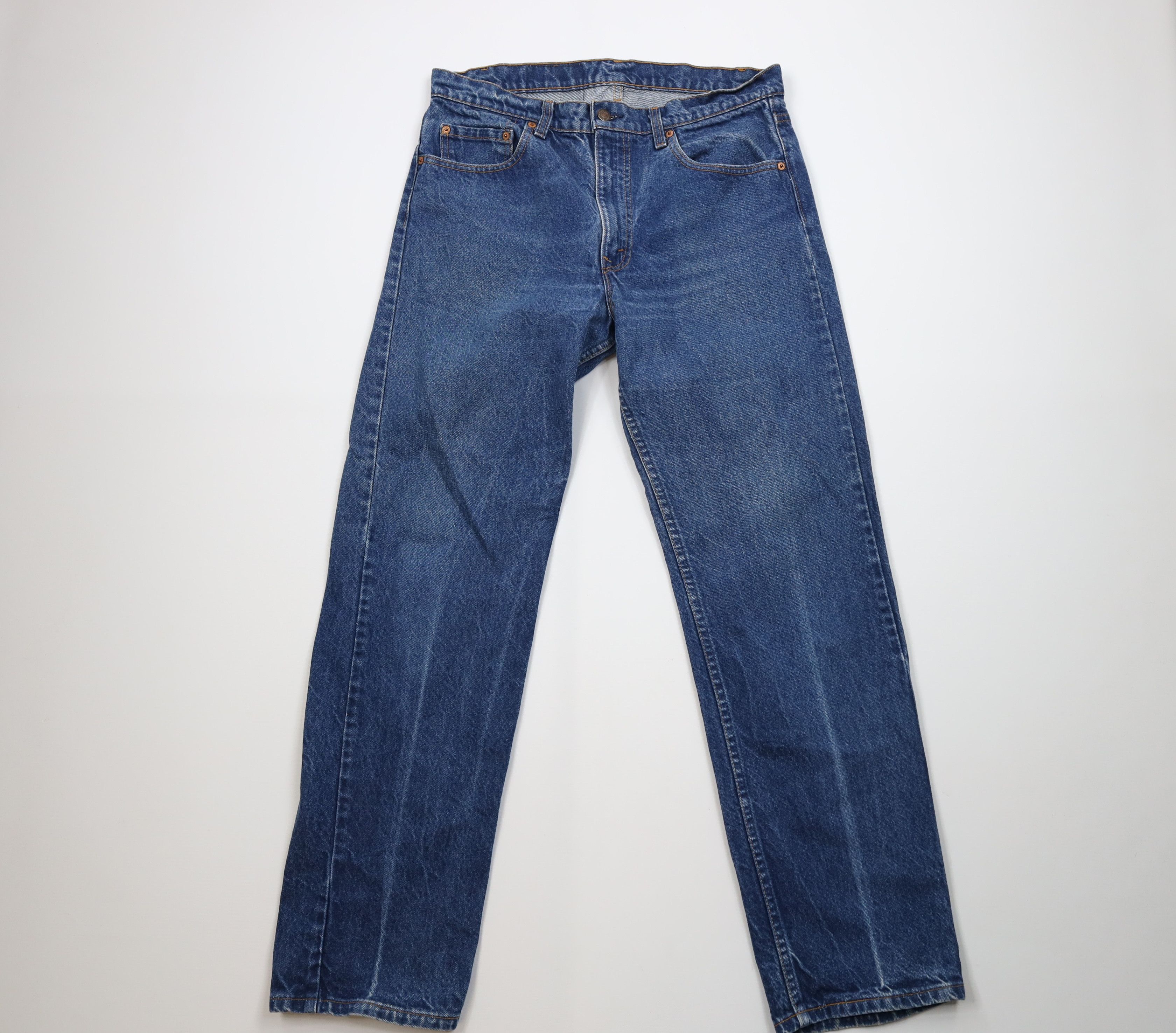 Levi's Vintage 80s Levis 505xx Regular Straight Leg Jeans USA Size US 36 / EU 52 - 1 Thumbnail