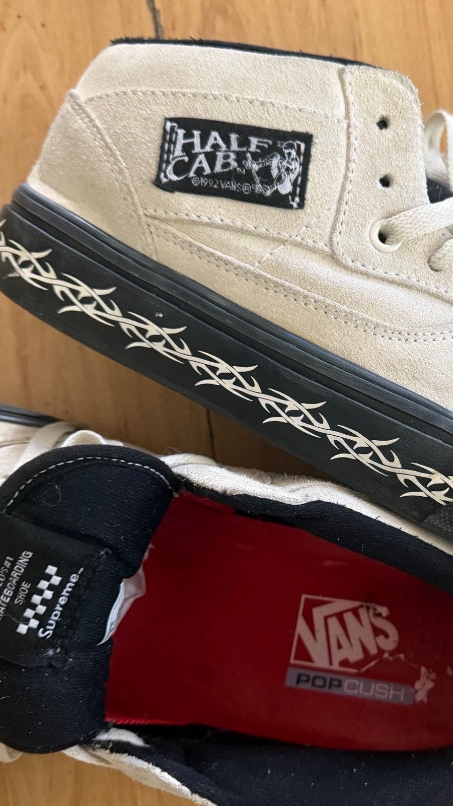 Supreme Supreme x Half Cab 'Barbed Wire - White 8.5 Size US 8.5 / EU 41-42 - 5 Thumbnail