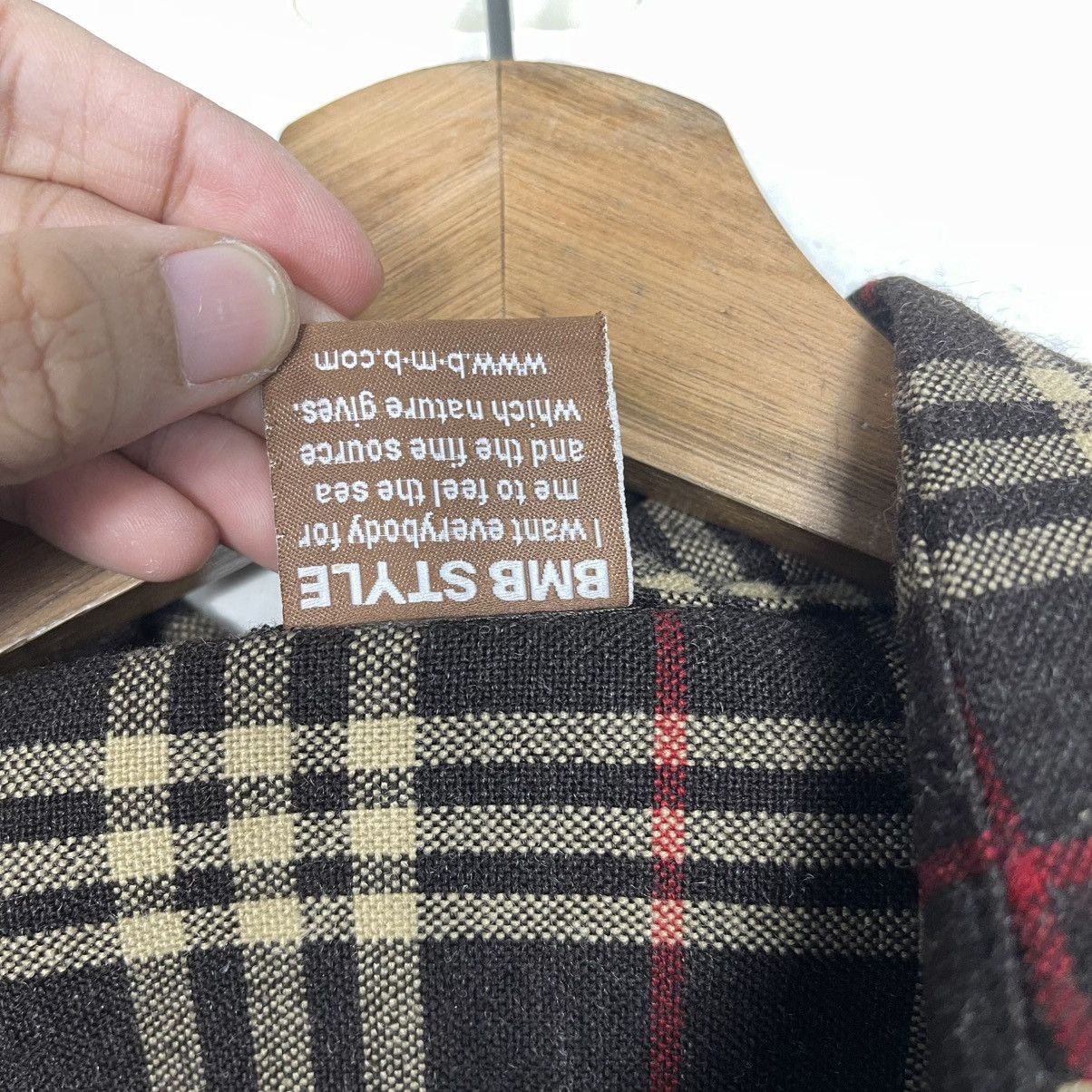 Japanese Brand Vintage Y2K Blue Moon Blue Check Button Shirts Jacket Size US M / EU 48-50 / 2 - 16 Thumbnail