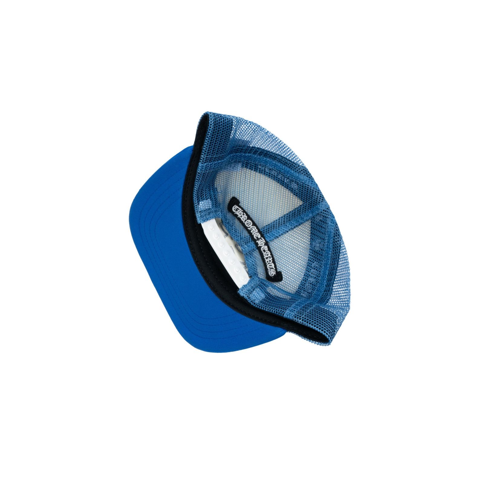 Chrome Hearts Cemetery Trucker Hat 'Neon Blue' Size ONE SIZE - 4 Thumbnail