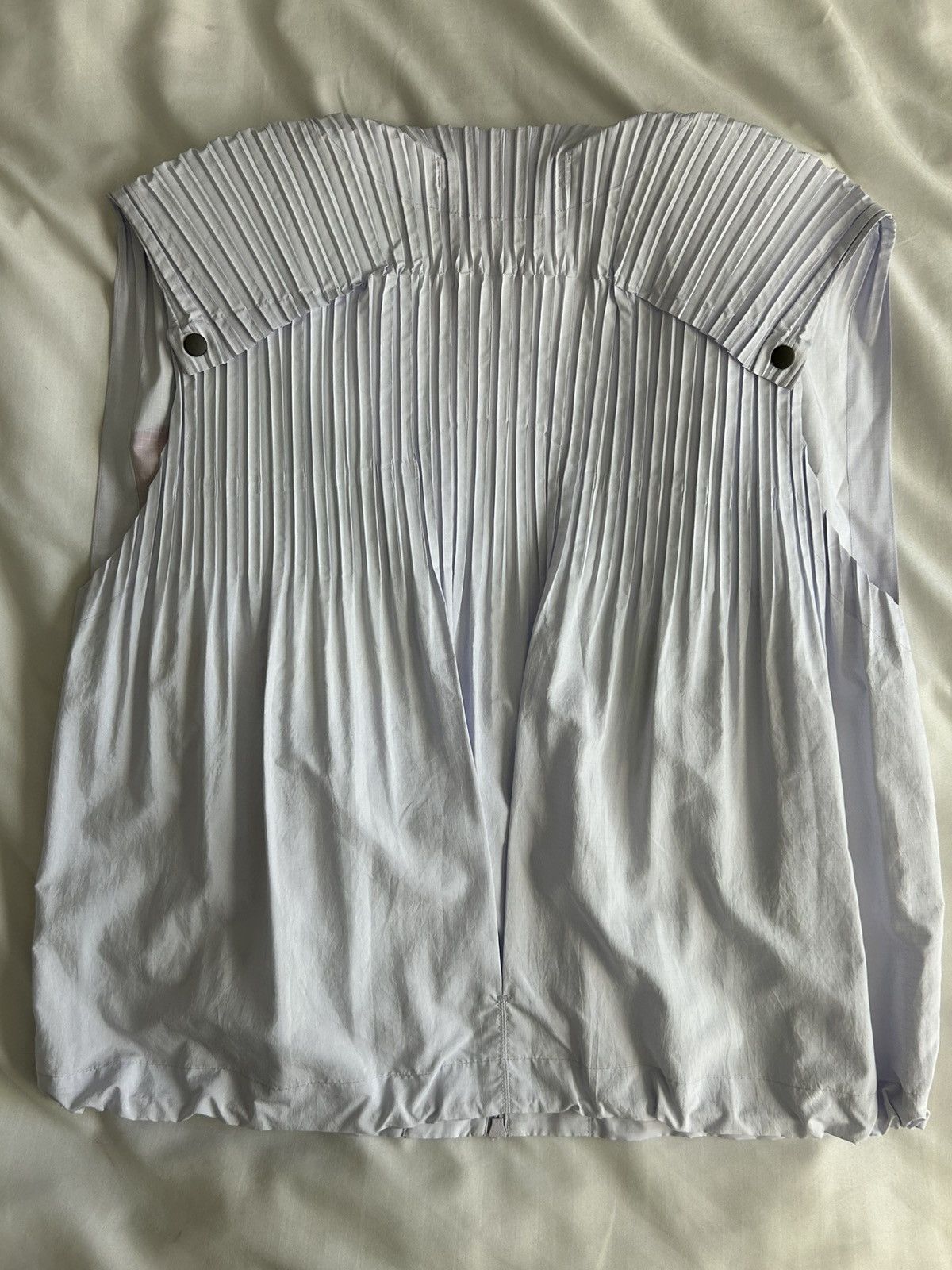Comme des Garcons Homme Plus Homme Plisse Issey Miyake Cascade Picturesque Vest Lavender Size US L / EU 52-54 / 3 - 11 Thumbnail