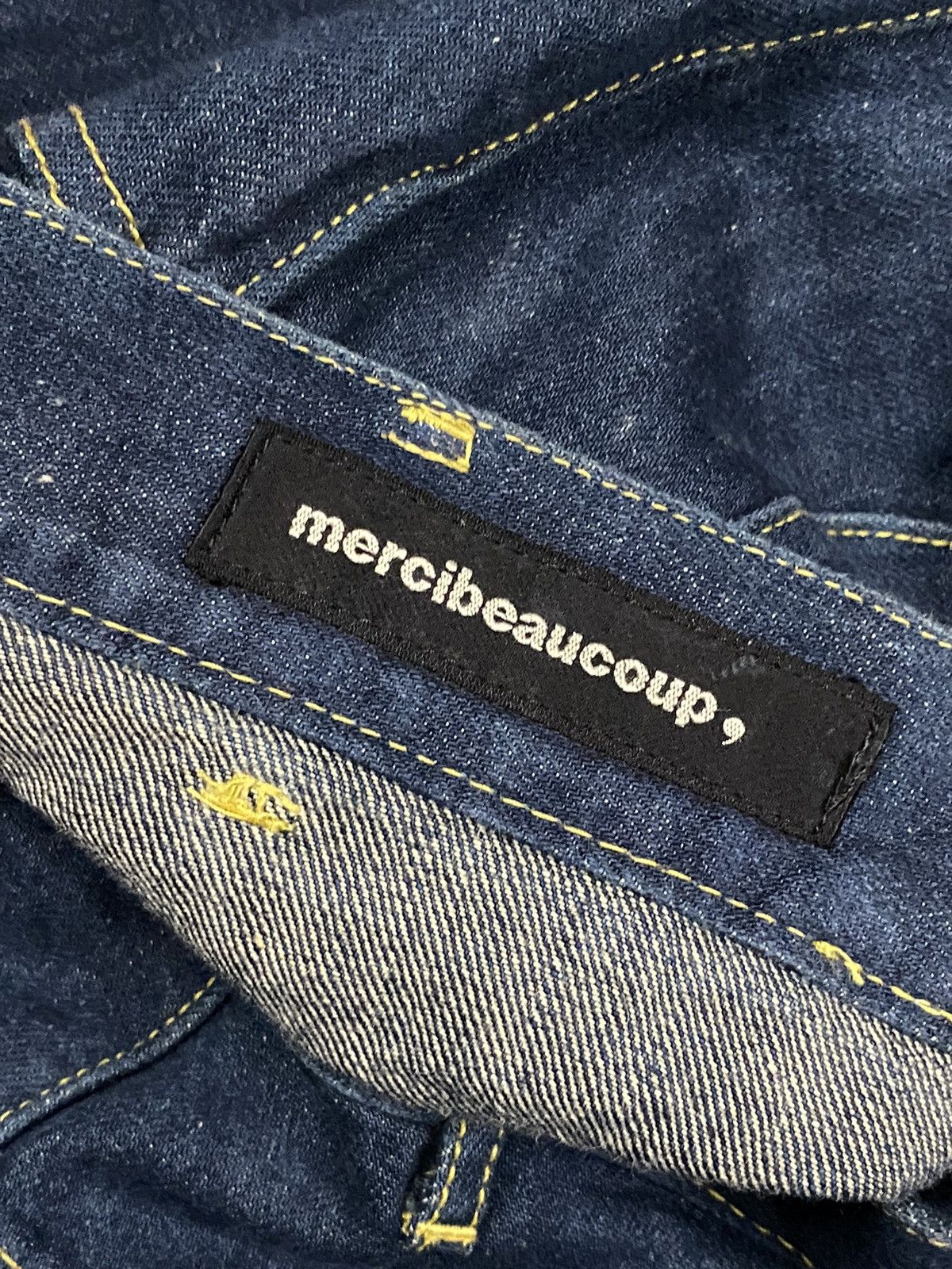Japanese Brand × mercibeaucoup Mercibeaucoup drop crotch issey miyake jeans pants Size US 30 / EU 46 - 6 Thumbnail