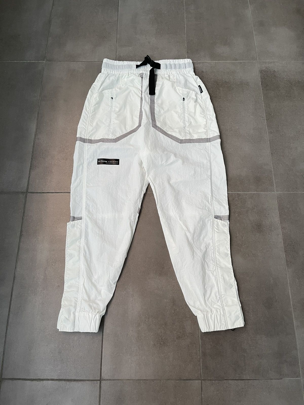 Tobias Birk Nielsen !DS! SS23 Iso Poetism Tobias Birk Nielsen White Nylon Pants Size US 34 / EU 50 - 4 Thumbnail