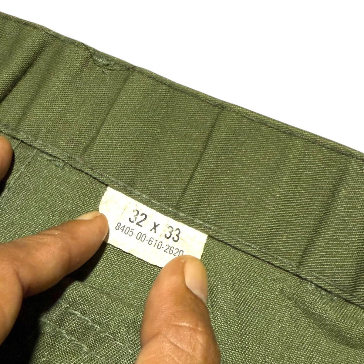 Vintage VINTAGE 80s U.S. ARMY TROUSERS UTILITY DURABLE PRESS OG-507 Size US 31 - 4 Thumbnail