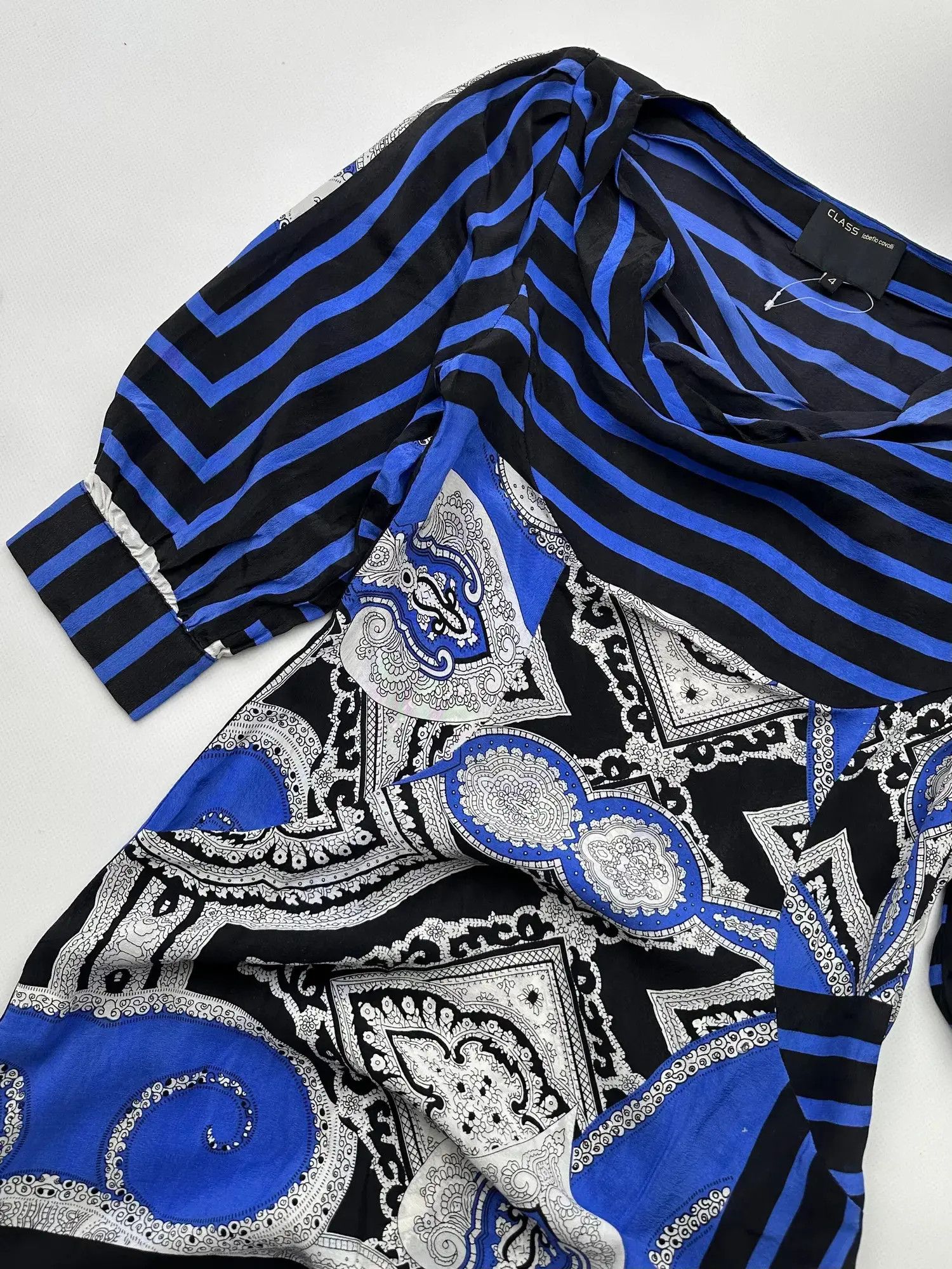 Just Cavalli Class Roberto Cavalli Vintage Printed Dress (367) Size S / US 4 / IT 40 - 3 Thumbnail