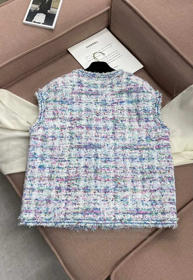 Chanel Chanel Beach series colourful vest jacket Size XS / US 0-2 / IT 36-38 - 3 Thumbnail