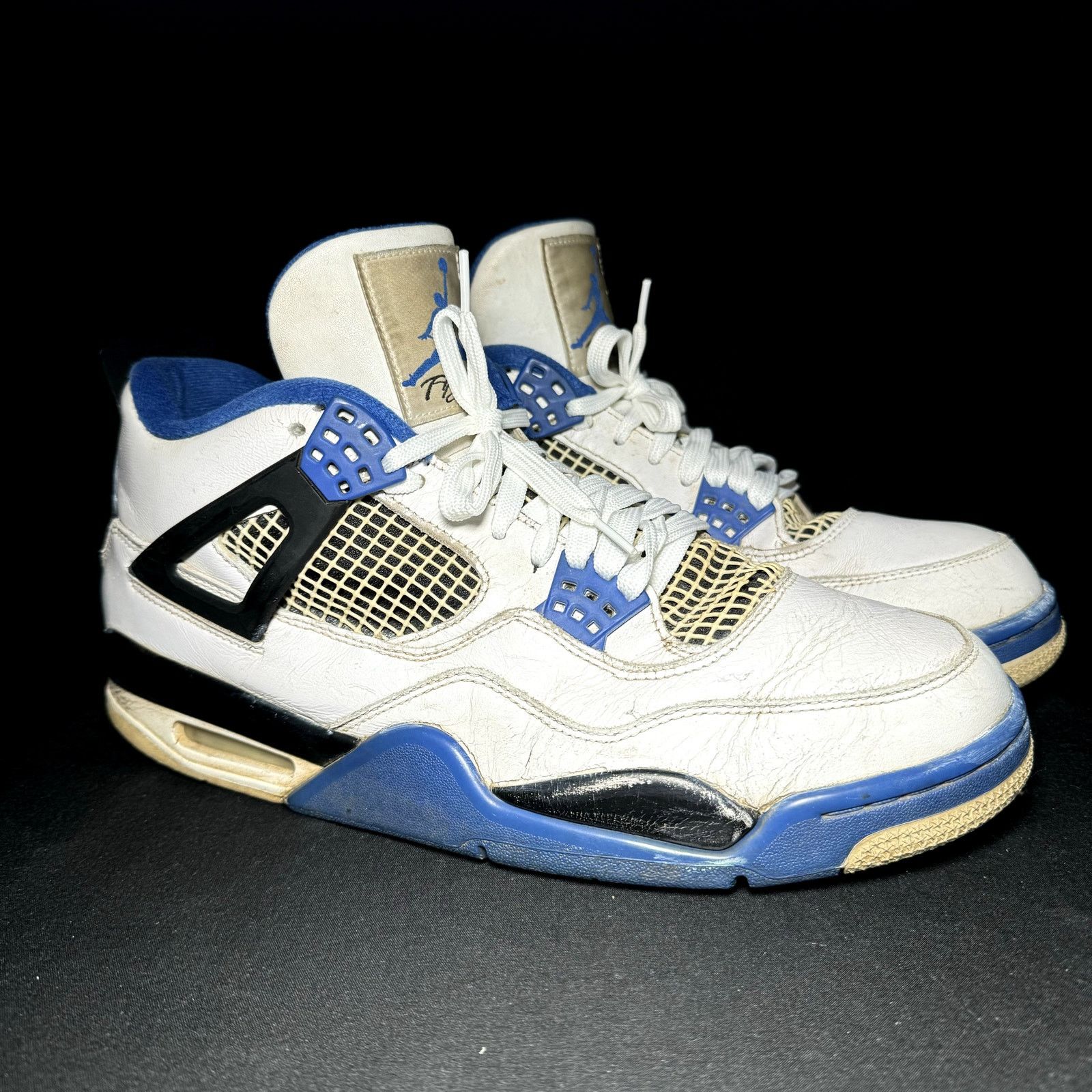 Jordan Brand × Nike Air Jordan 4 Retro Motorsports 2017 Men's Shoes - Size 10 Size US 10 / EU 43 - 8 Thumbnail