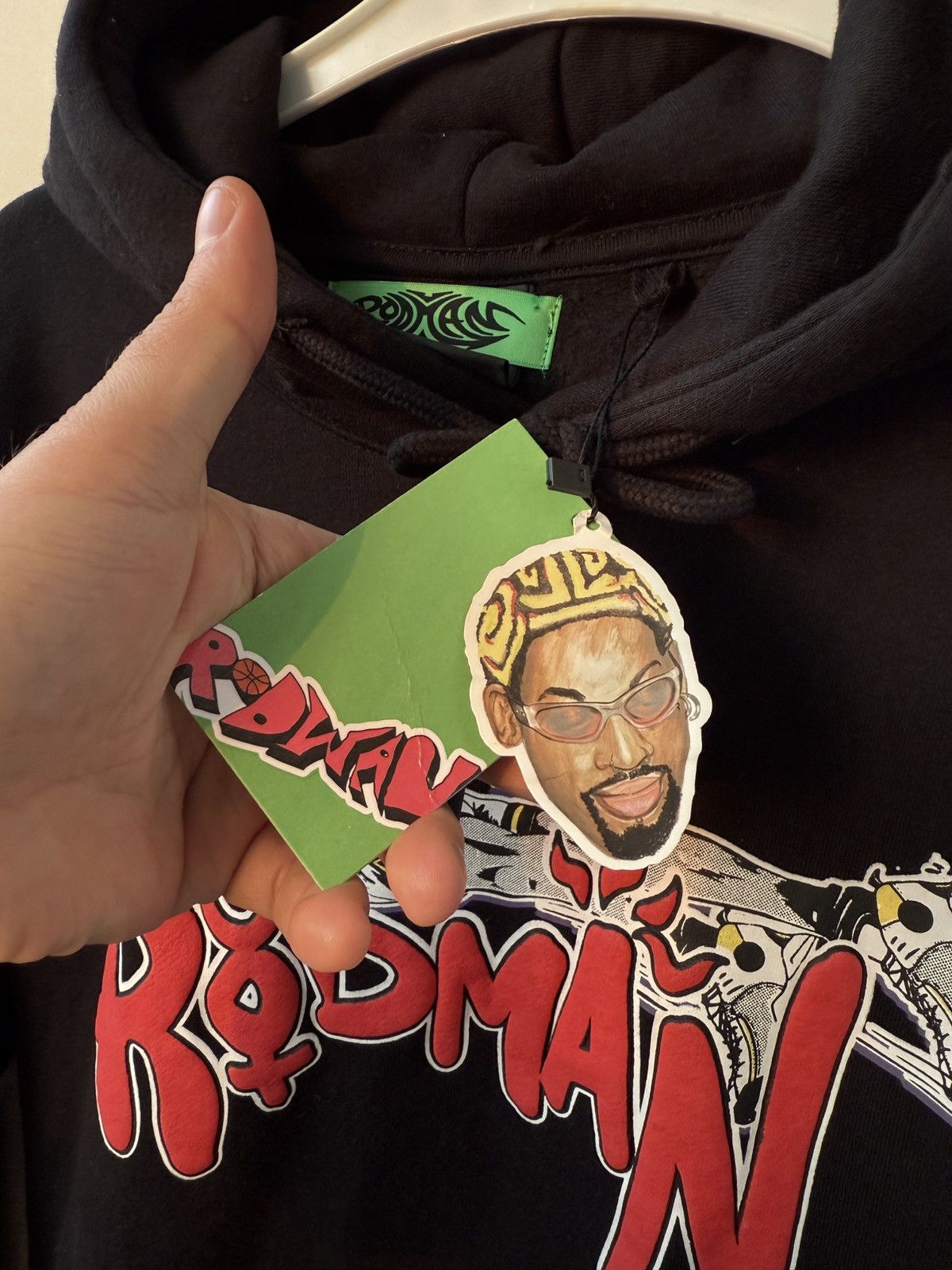 Bershka Bershka X Denis Rodman Hoodie NWT Black Size US XS / EU 42 / 0 - 13 Thumbnail