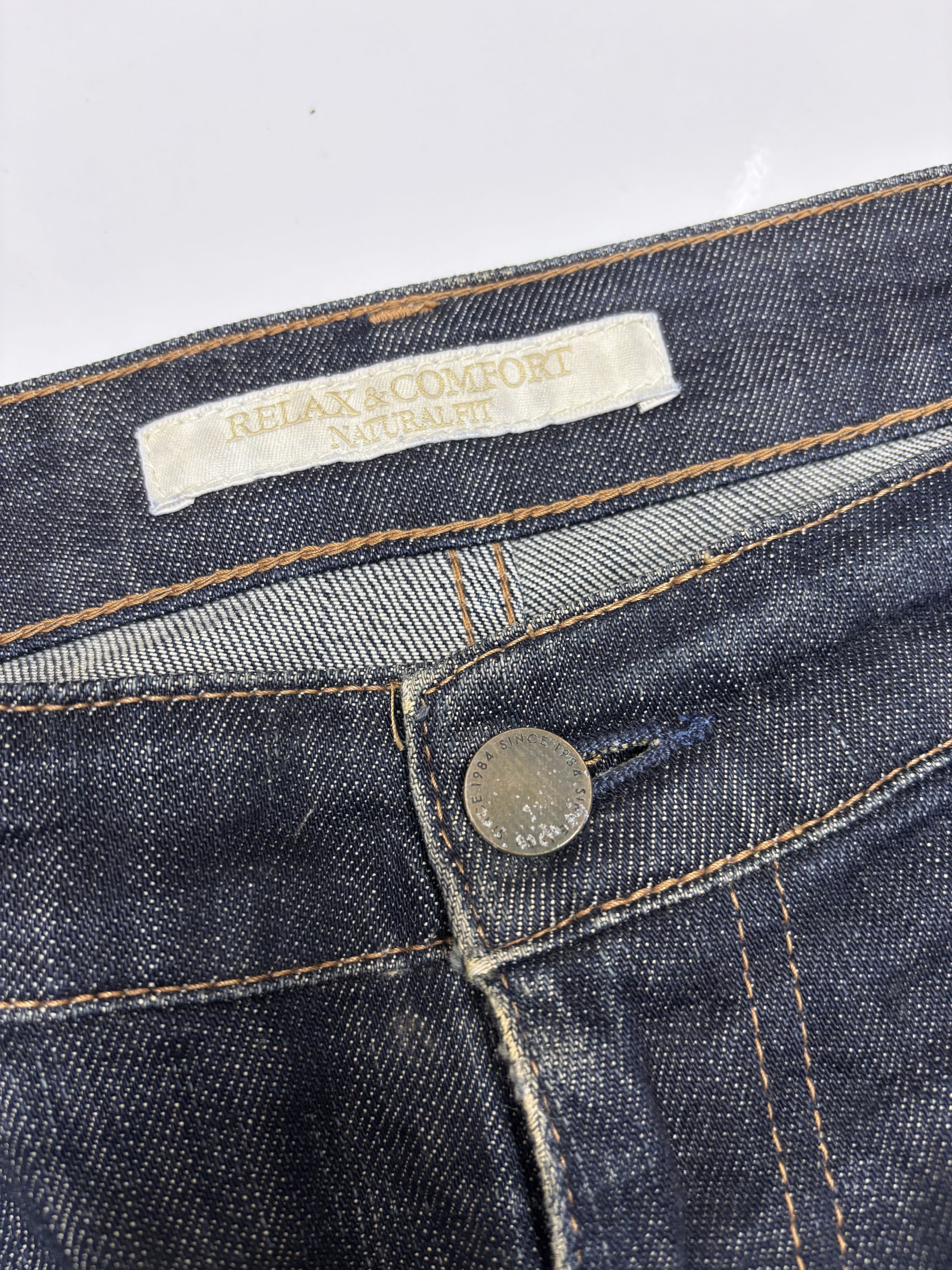 Undercover × Uniqlo Vintage Uniqlo Relax Comfort Loose Denim Jeans Size US 36 / EU 52 - 8 Thumbnail