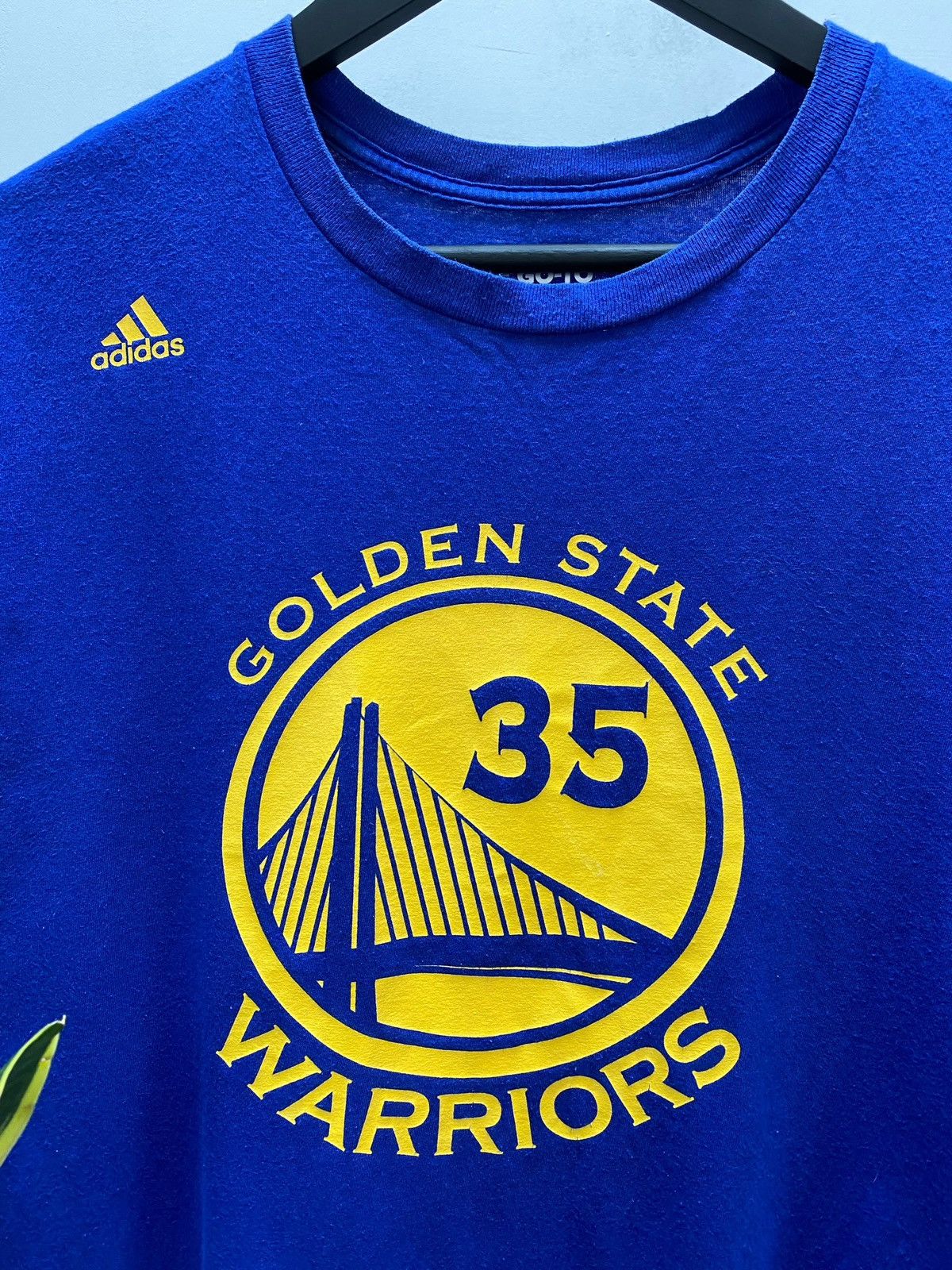Adidas × NBA Adidas Golden State Warriors #35 Kevin Durant T Shirt Size US L / EU 52-54 / 3 - 11 Thumbnail