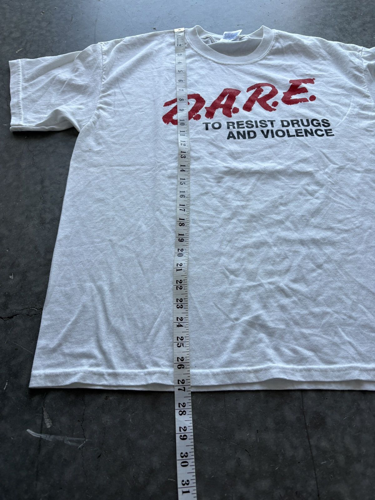 Vintage Vintage Y2K DARE Graphic Tee Size US L / EU 52-54 / 3 - 11 Thumbnail