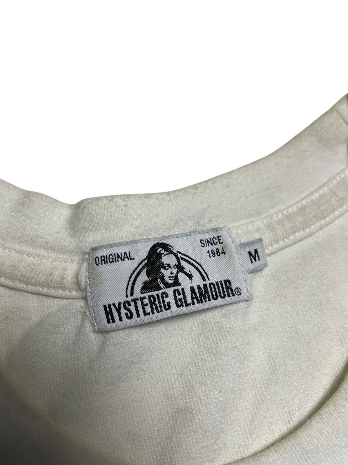 Hysteric Glamour 2000’s Hysteric Glamour - Disco Implosion Girl Grapic Tshirt Size US M / EU 48-50 / 2 - 5 Thumbnail