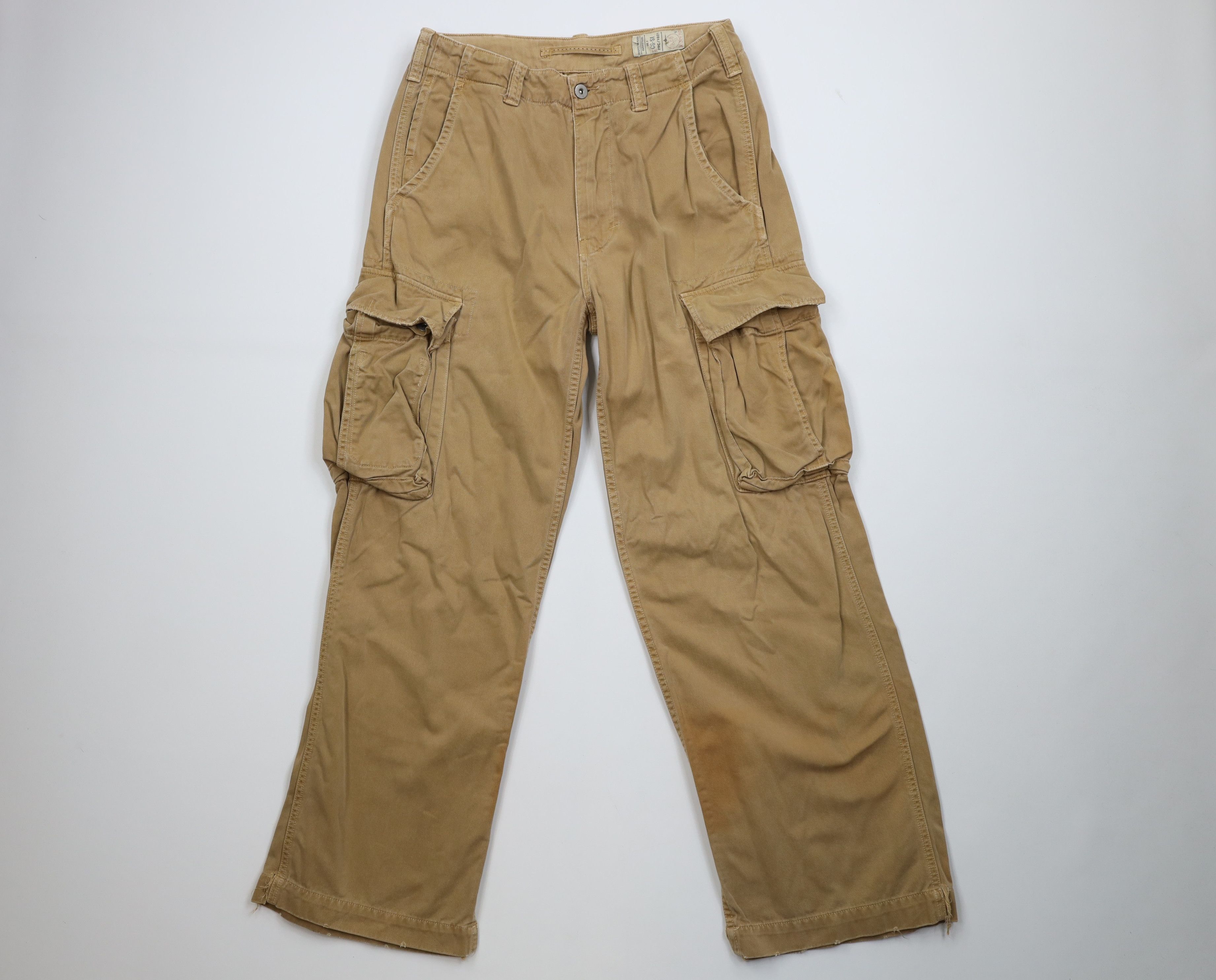 American Eagle Outfitters Vintage 90s Y2K American Eagle Outfitters Wide Leg Pants Size US 29 - 1 Thumbnail
