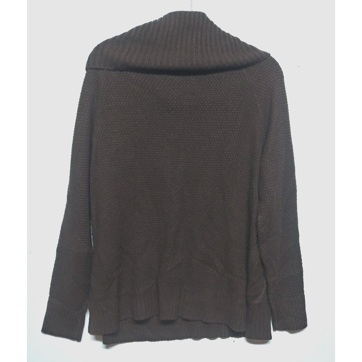 Designer NYC Alliance Sweater XXL brown cowl neck pullover Size XXL / US 16-18 / IT 52-54 - 6 Thumbnail