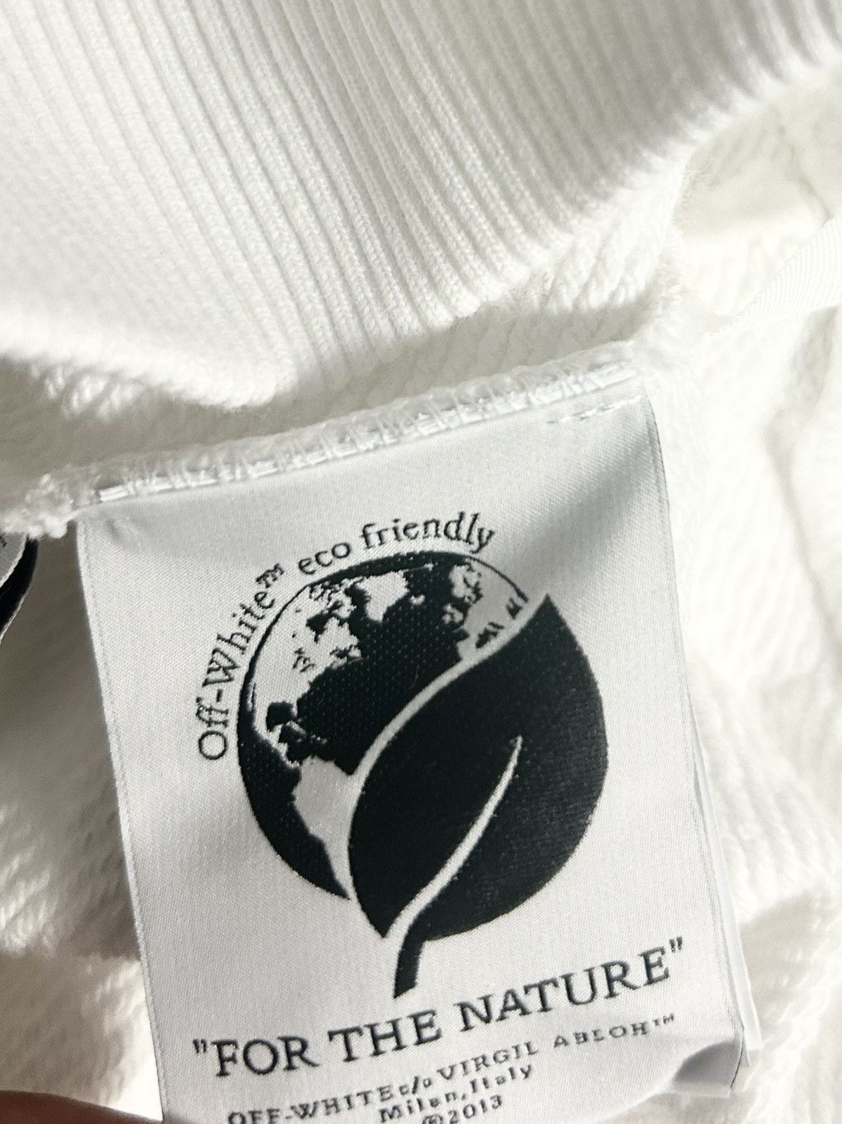 Off-White New Off-White DJ Graphic Arrow Hoodie White Size Medium Size US M / EU 48-50 / 2 - 5 Thumbnail