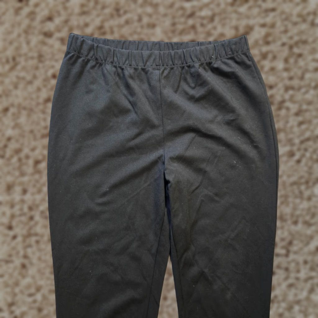 Vintage Garnet Hill Pants Women Size S Black Skinny Leggings Pull On Stretch Capsule Size 28" / US 6 / IT 42 - 1 Thumbnail