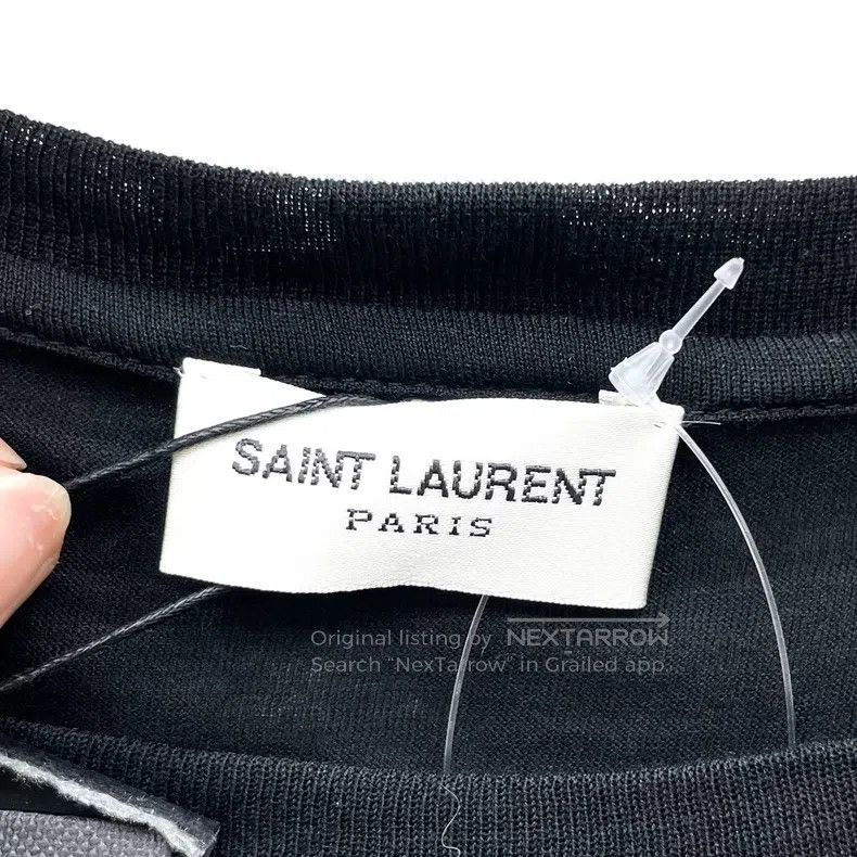 Saint Laurent Paris Saint Laurent Paris Black Blood Tooth Print Pattern Short Size US L / EU 52-54 / 3 - 3 Thumbnail