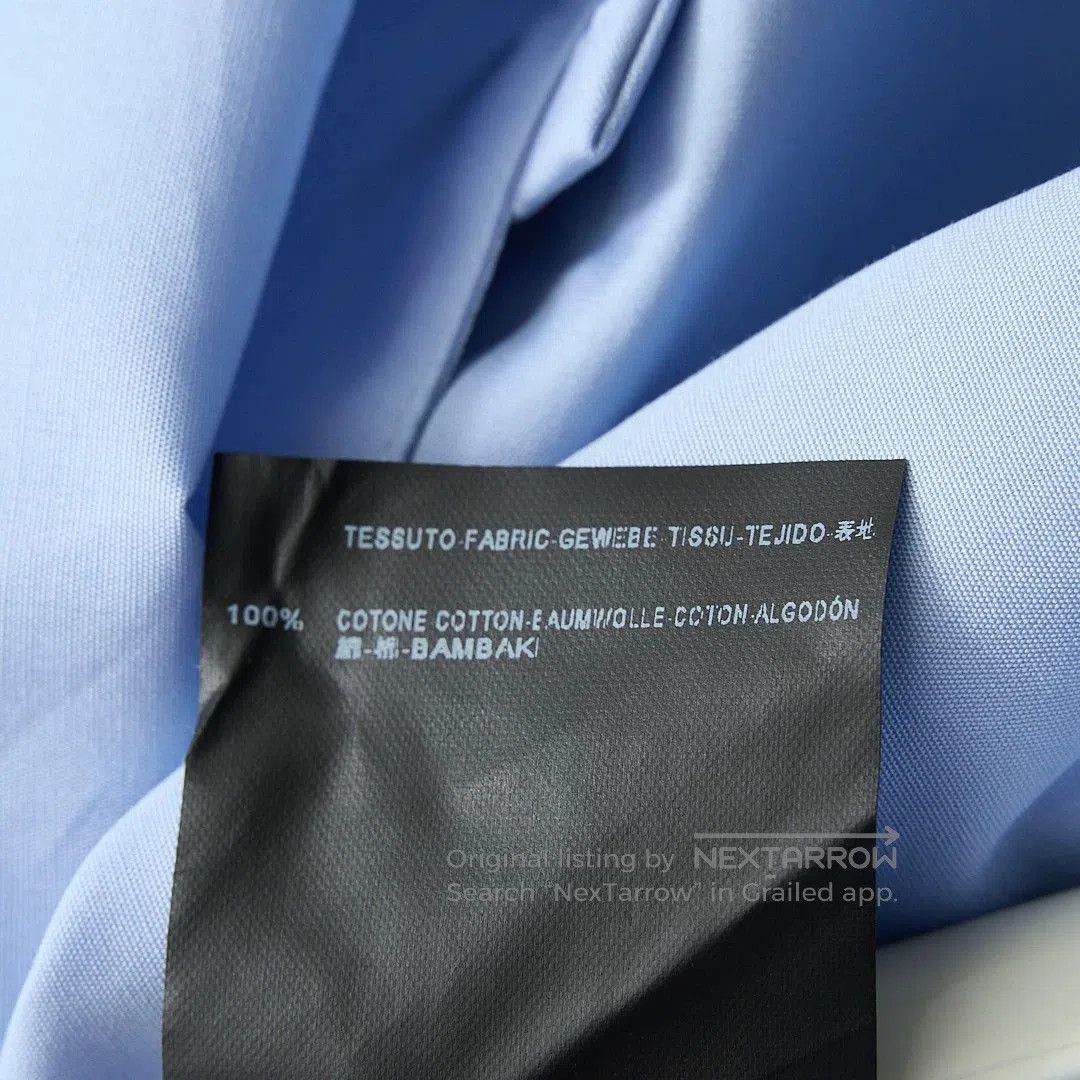 Saint Laurent Paris Saint Laurent Men's Simple Long-Sleeve Shirt. Size US M / EU 48-50 / 2 - 7 Thumbnail
