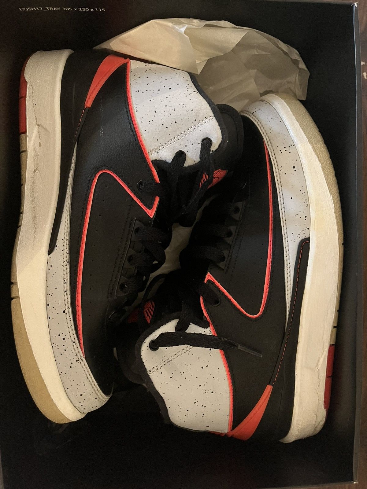 Nike Air Jordan Retro 2 Size US 6.5 / EU 39-40 - 8 Thumbnail