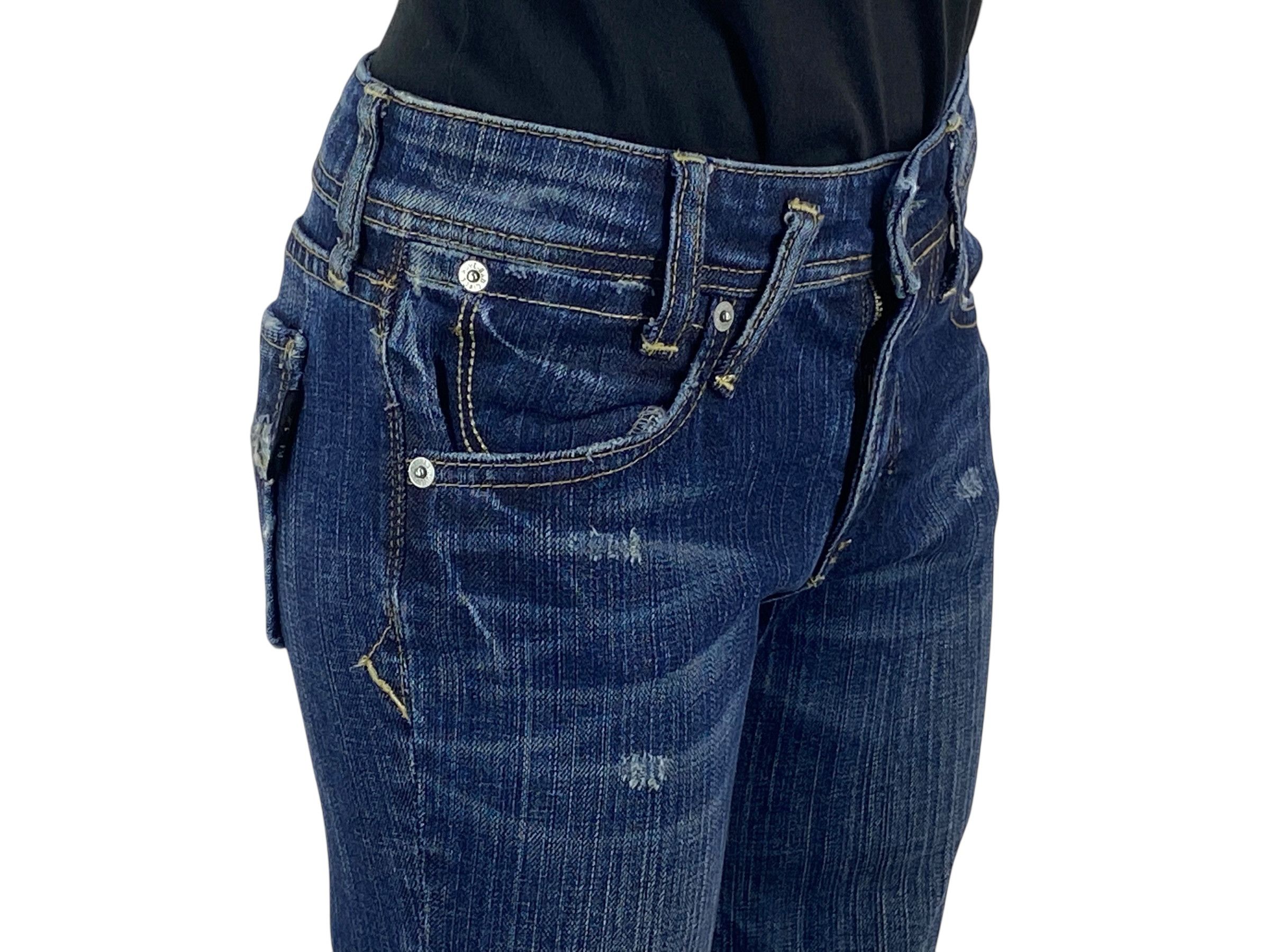 Japanese Brand Nove Low Rise Women Jeans Size 26" / US 2 / IT 38 - 5 Thumbnail