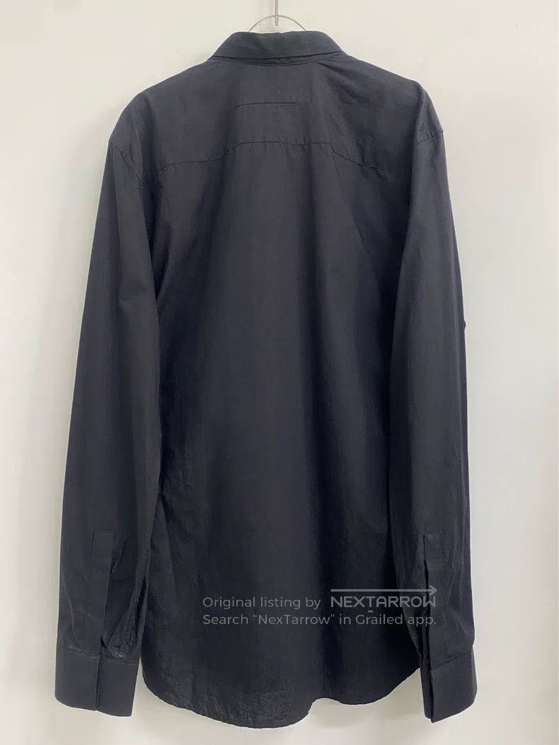Givenchy Givenchy Black Double Collar Shirt Size US XS / EU 42 / 0 - 2 Thumbnail