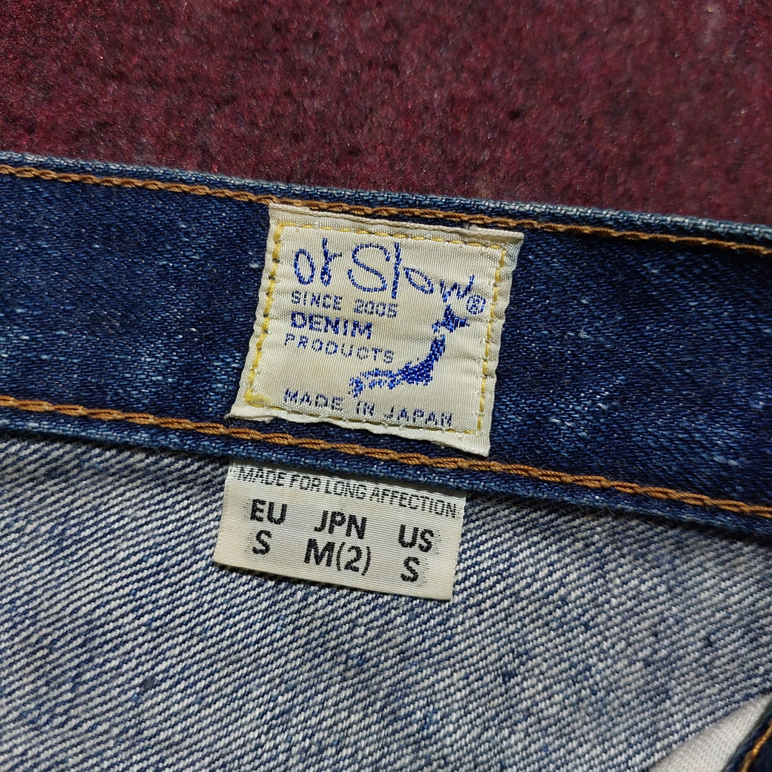Orslow Or Slow Japanese blue denim Size US 30 / EU 46 - 9 Thumbnail