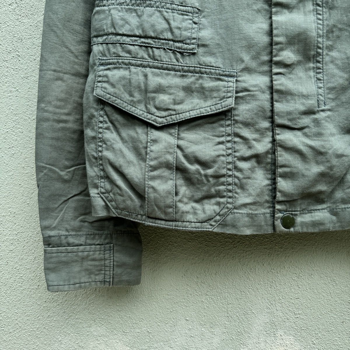 Zucca Vintage Zucca Army Style Jacket Size M / US 6-8 / IT 42-44 - 3 Thumbnail