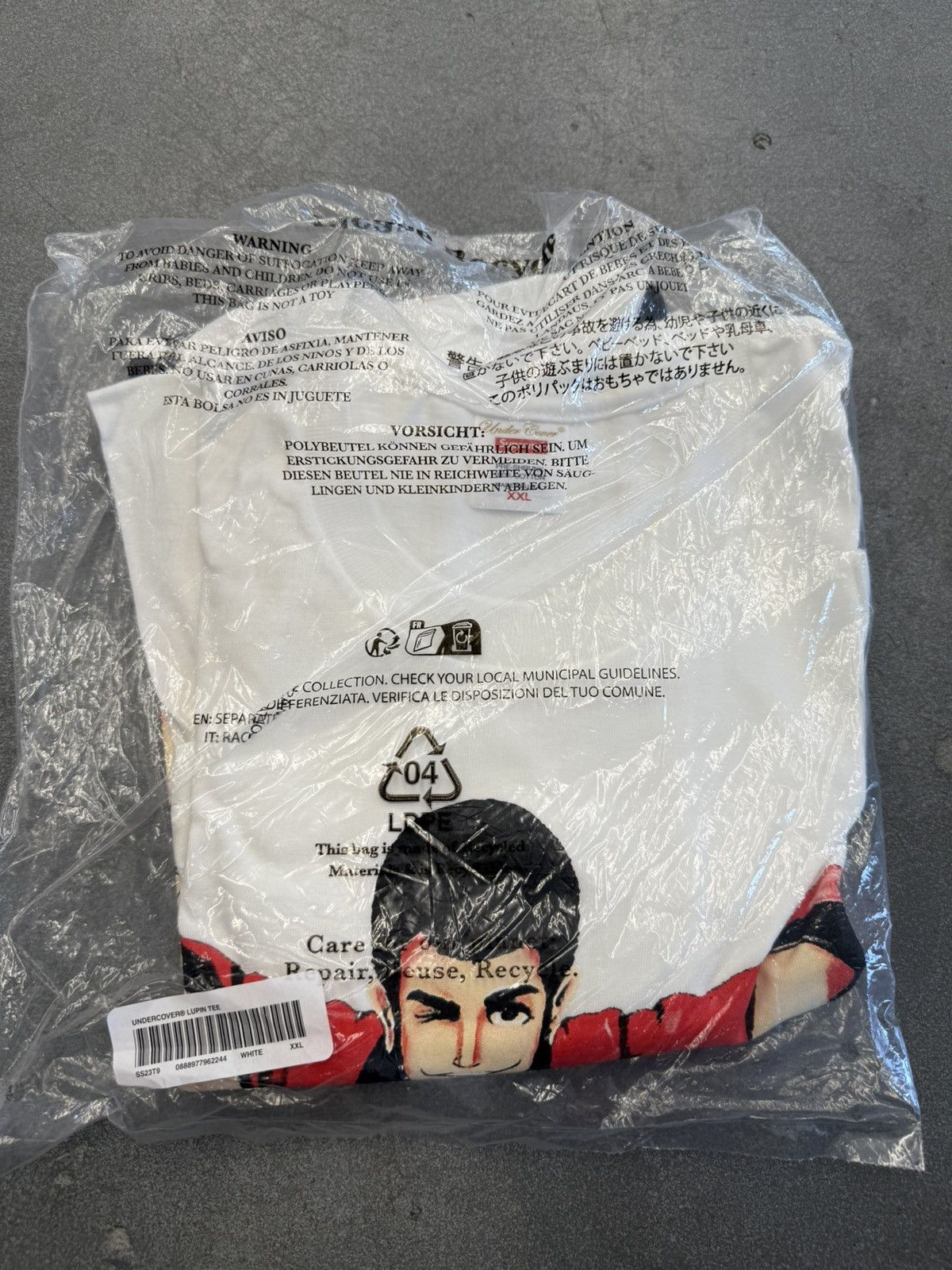 Supreme × Undercover SS23 Supreme Undercover Lupin Tee Size US XXL / EU 58 / 5 - 1 Thumbnail
