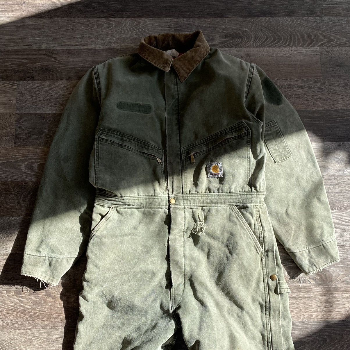 Carhartt × Vintage Vintage Carhartt workwear coverall Size US 34 / EU 50 - 4 Thumbnail