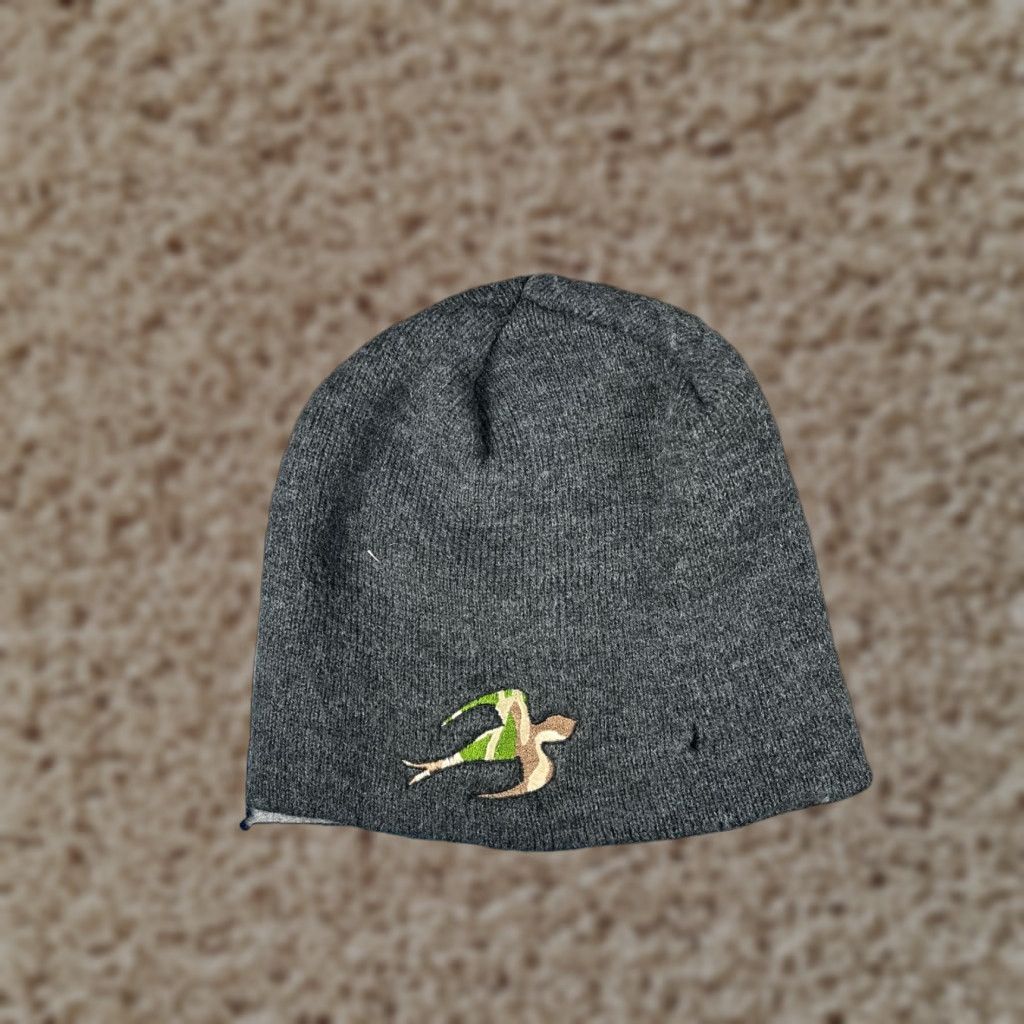 Logo 7 Headmaster Beanie Toque Adult One Size Gray Knit 100% Acrylic Made USA Headmaster Beanie Kid? Size ONE SIZE - 1 Thumbnail