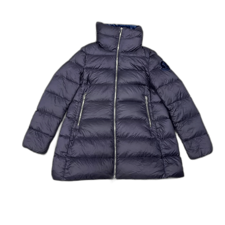 Moncler Moncler Deep Blue Velvet Collar Down Jacket-yf Size US M / EU 48-50 / 2 - 1 Thumbnail