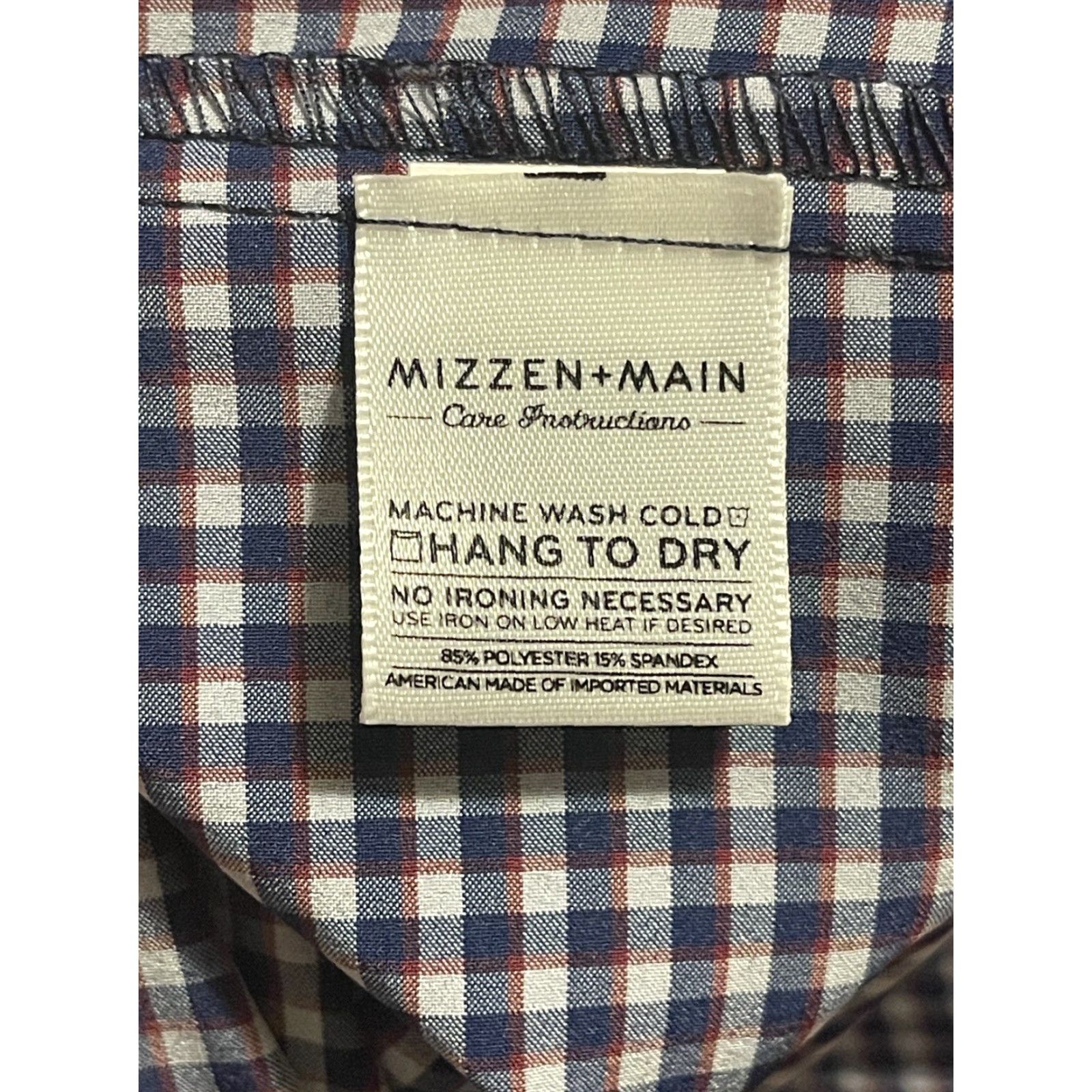 Mizzen+Main Mizzen + Main Shirt Standard Fit Long Sleeve Button-Up Large Size US L / EU 52-54 / 3 - 5 Thumbnail