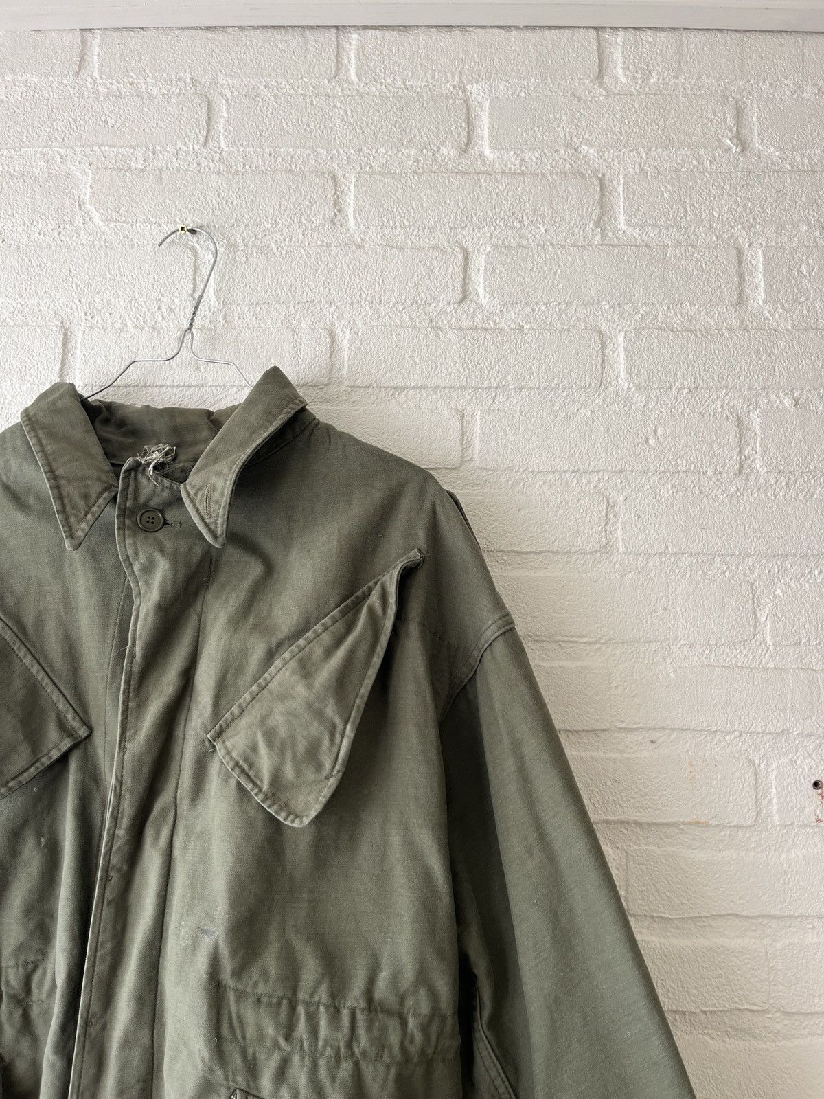 Vintage Vintage military camo jacket army 70s Size US M / EU 48-50 / 2 - 4 Thumbnail