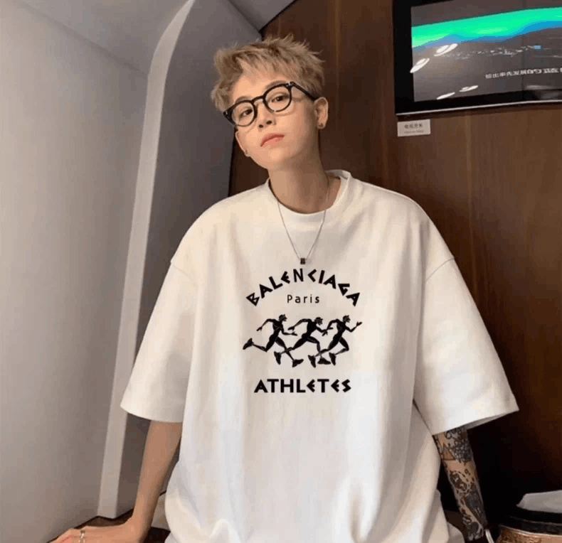 Balenciaga Balenciaga White Marathon Running Pattern Letter logo Shor Size US L / EU 52-54 / 3 - 8 Thumbnail