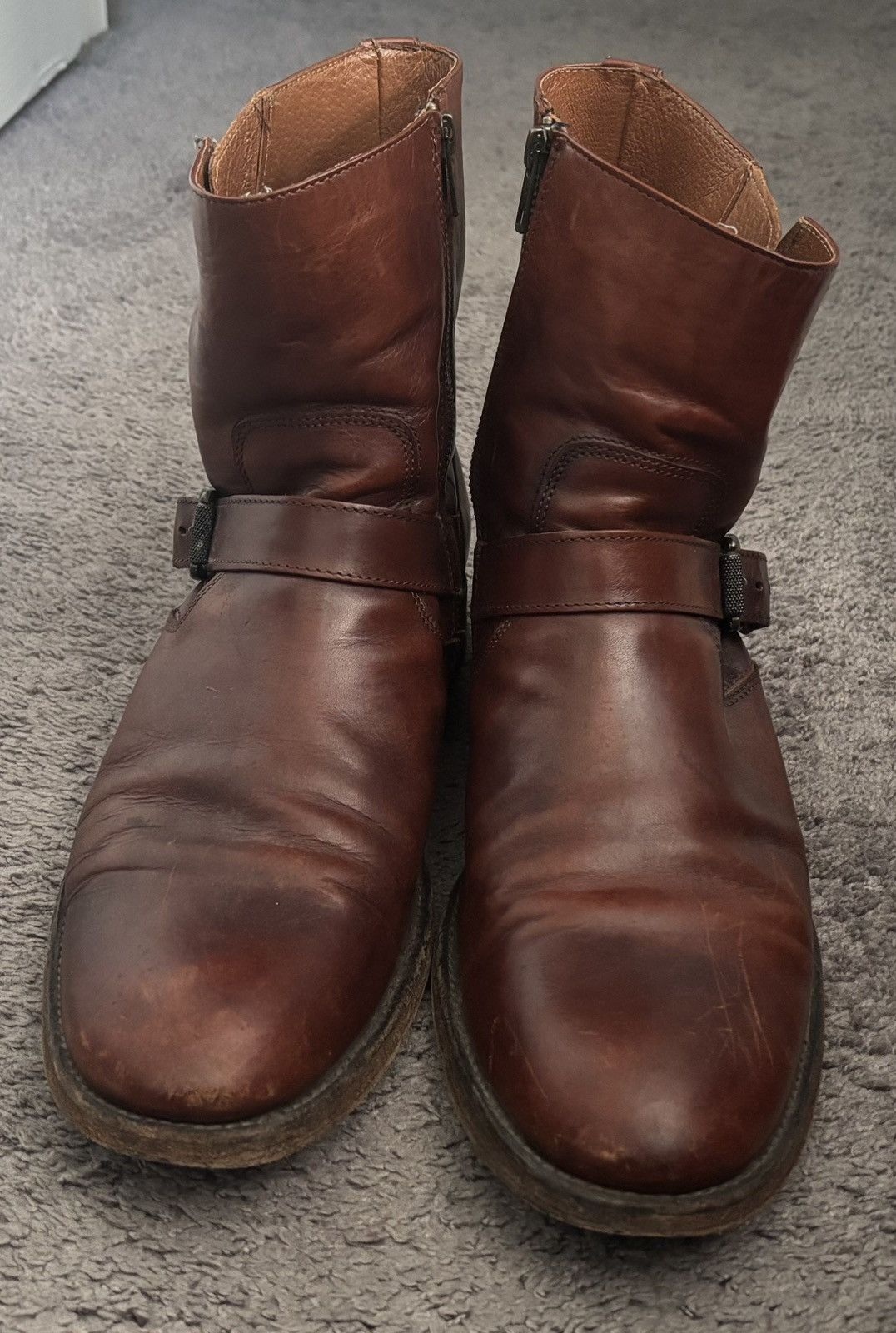 Frye Vintage Dark Brown Frye Boots Size US 11 / EU 44 - 2 Thumbnail