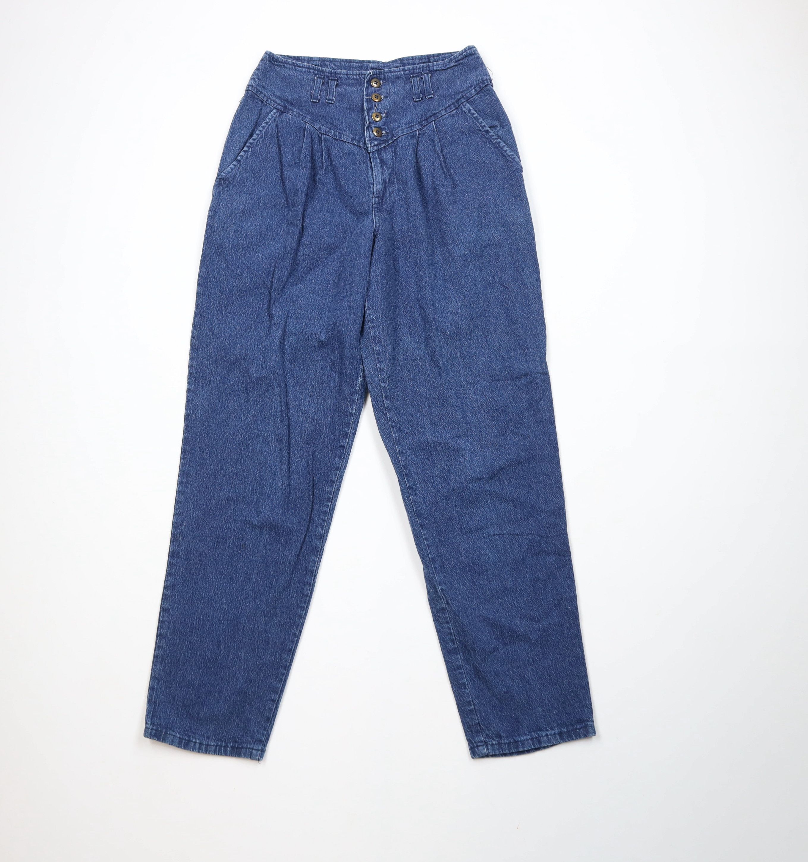Vintage Vintage 80s Streetwear Mid Mod Regency Denim Jeans USA Size 32" / US 10 / IT 46 - 1 Thumbnail