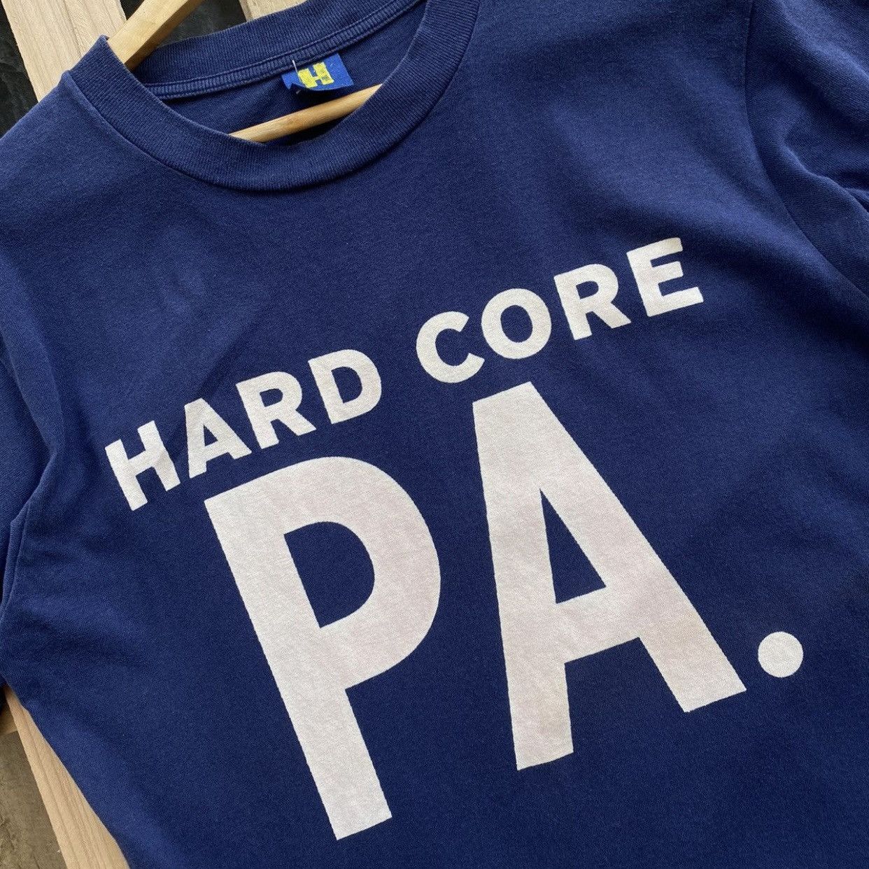 Hysteric Glamour × Vintage Hysteric Glamour Hard Core PA Logo Print T-Shirt Size US L / EU 52-54 / 3 - 3 Thumbnail