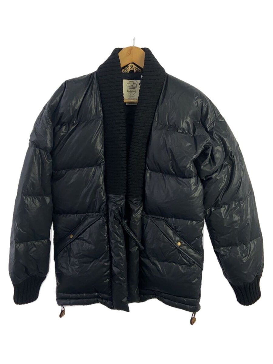 Black Nylon Down Jacket Dotera
