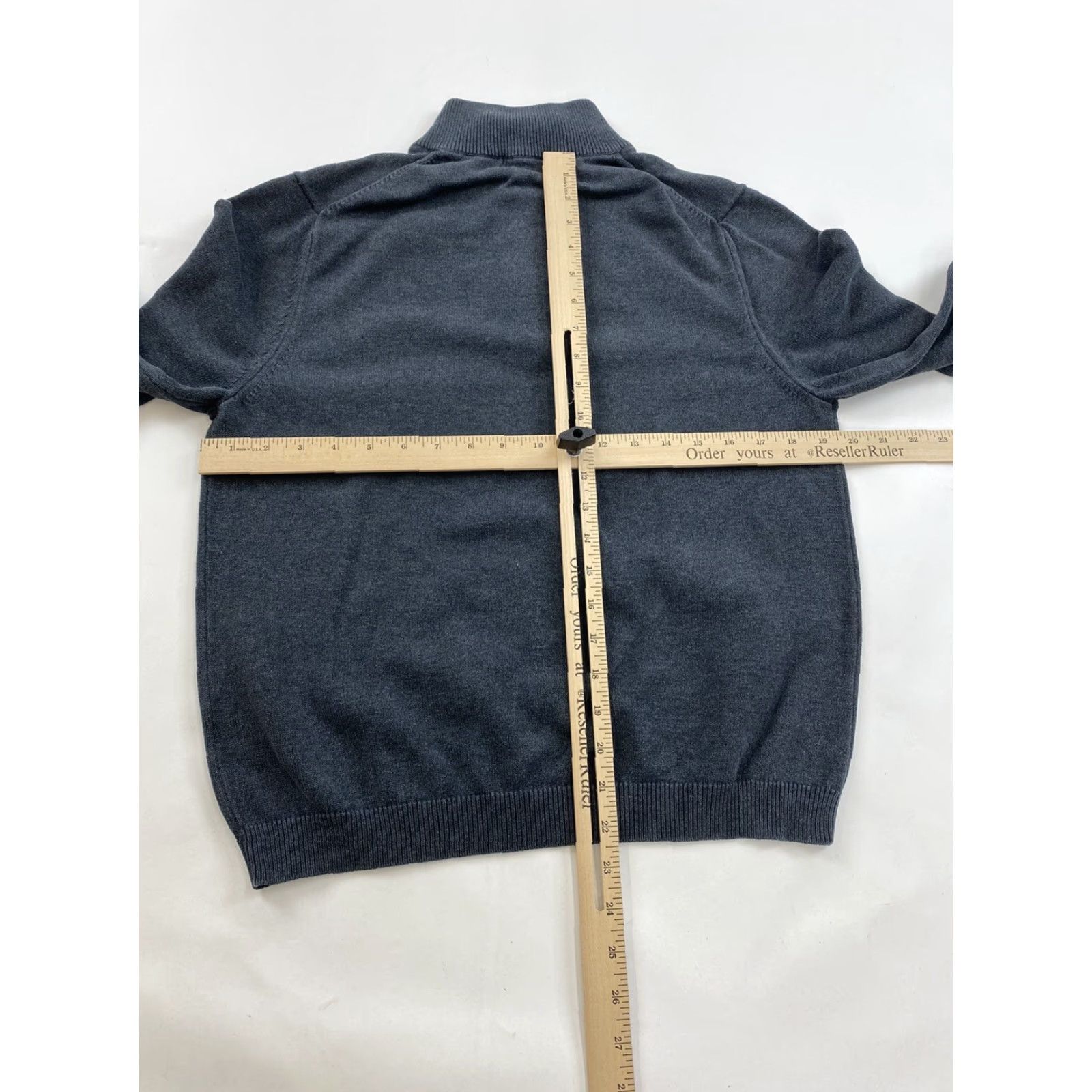 Eddie Bauer Eddie Bauer 1/4 Zip Sweater Mens Small Grey Pullover Cotton Blend Sweatshirt Size US S / EU 44-46 / 1 - 5 Thumbnail