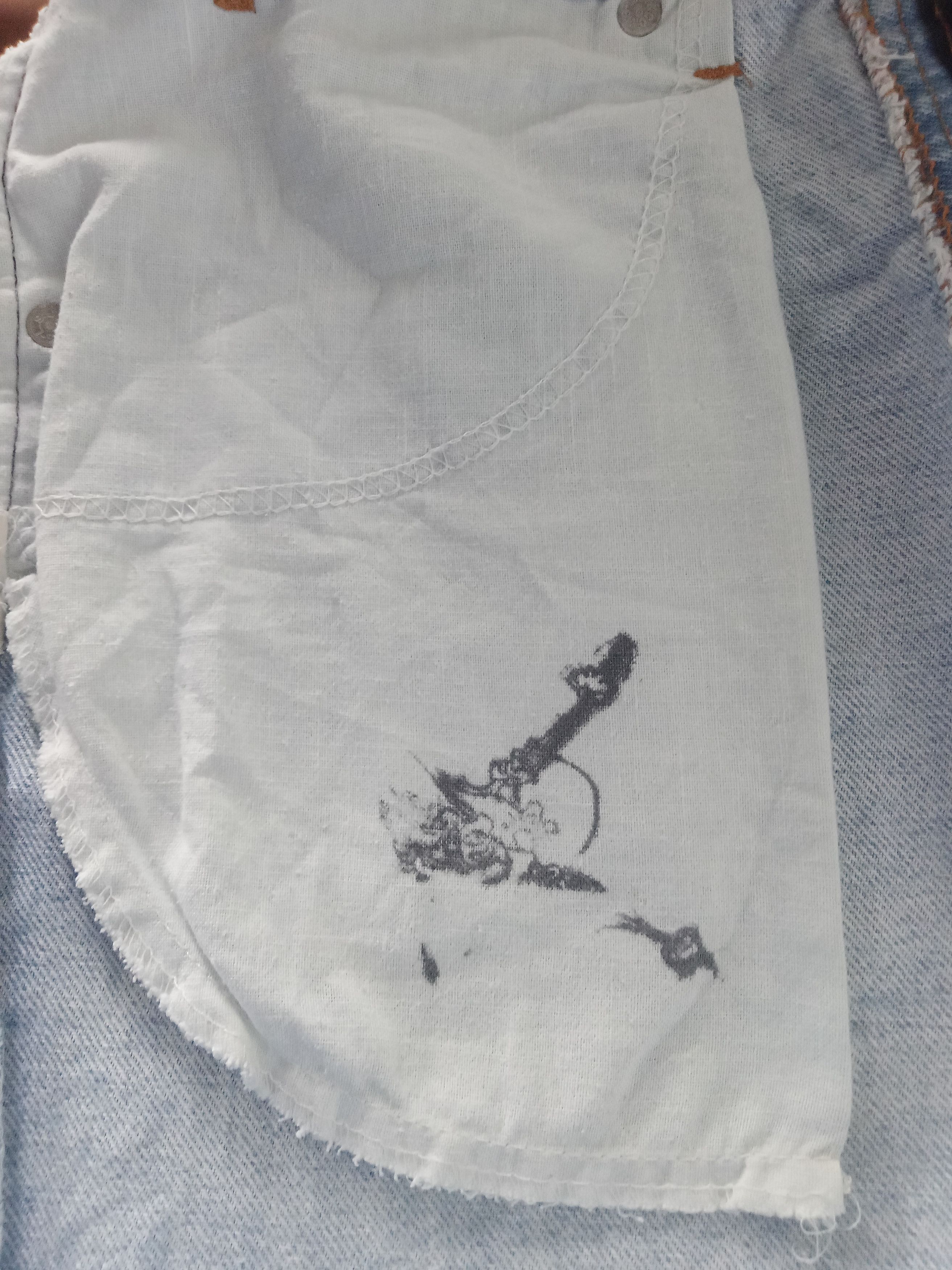 Levi's Vintage Clothing Vintage 90s Levis x Leslie Hamel Cut Off Jeans Size 33" - 11 Thumbnail