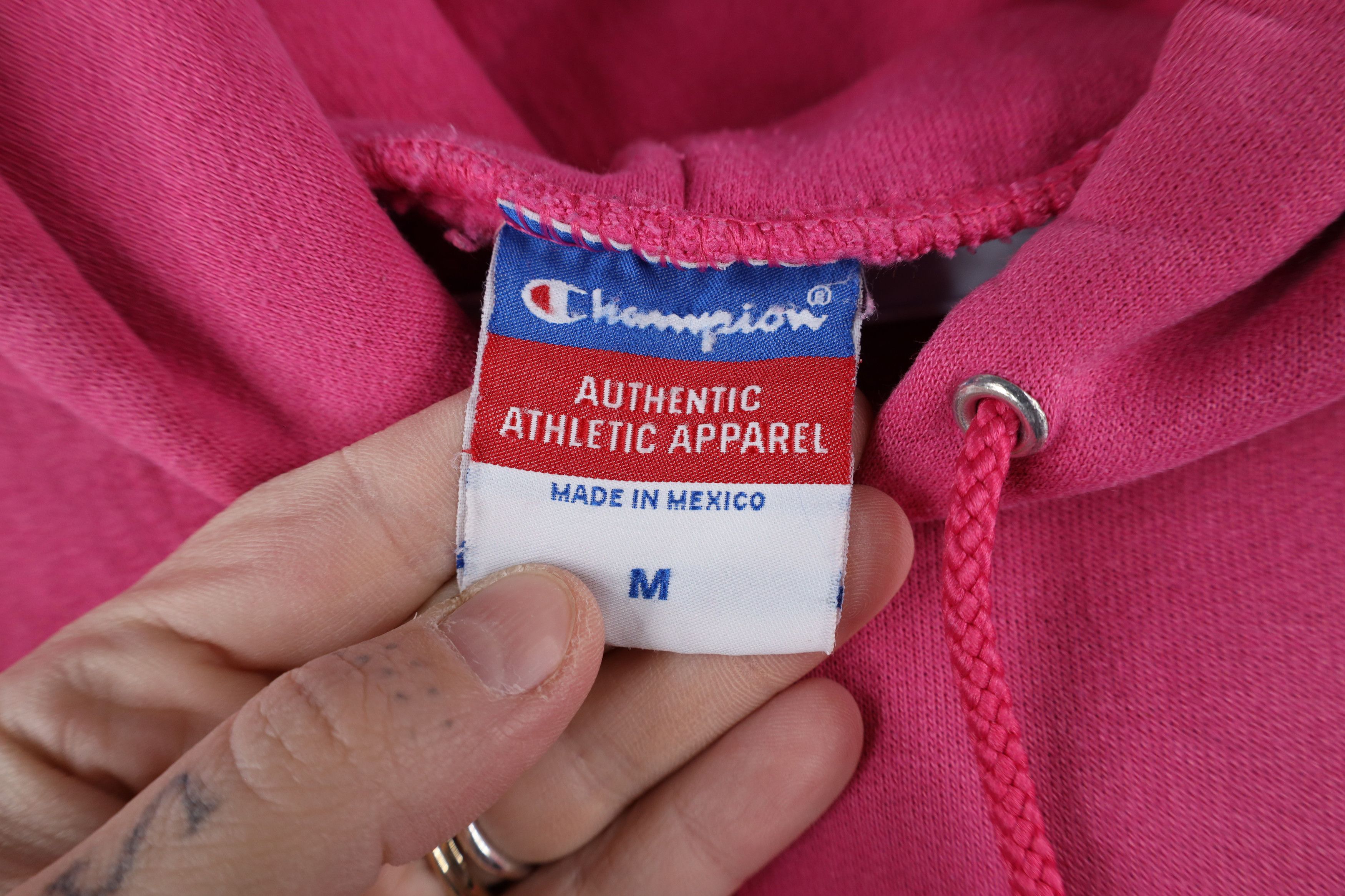Champion × Vintage Vintage 90s Champion University of Toledo Hoodie Sweatshirt Size M / US 6-8 / IT 42-44 - 9 Thumbnail