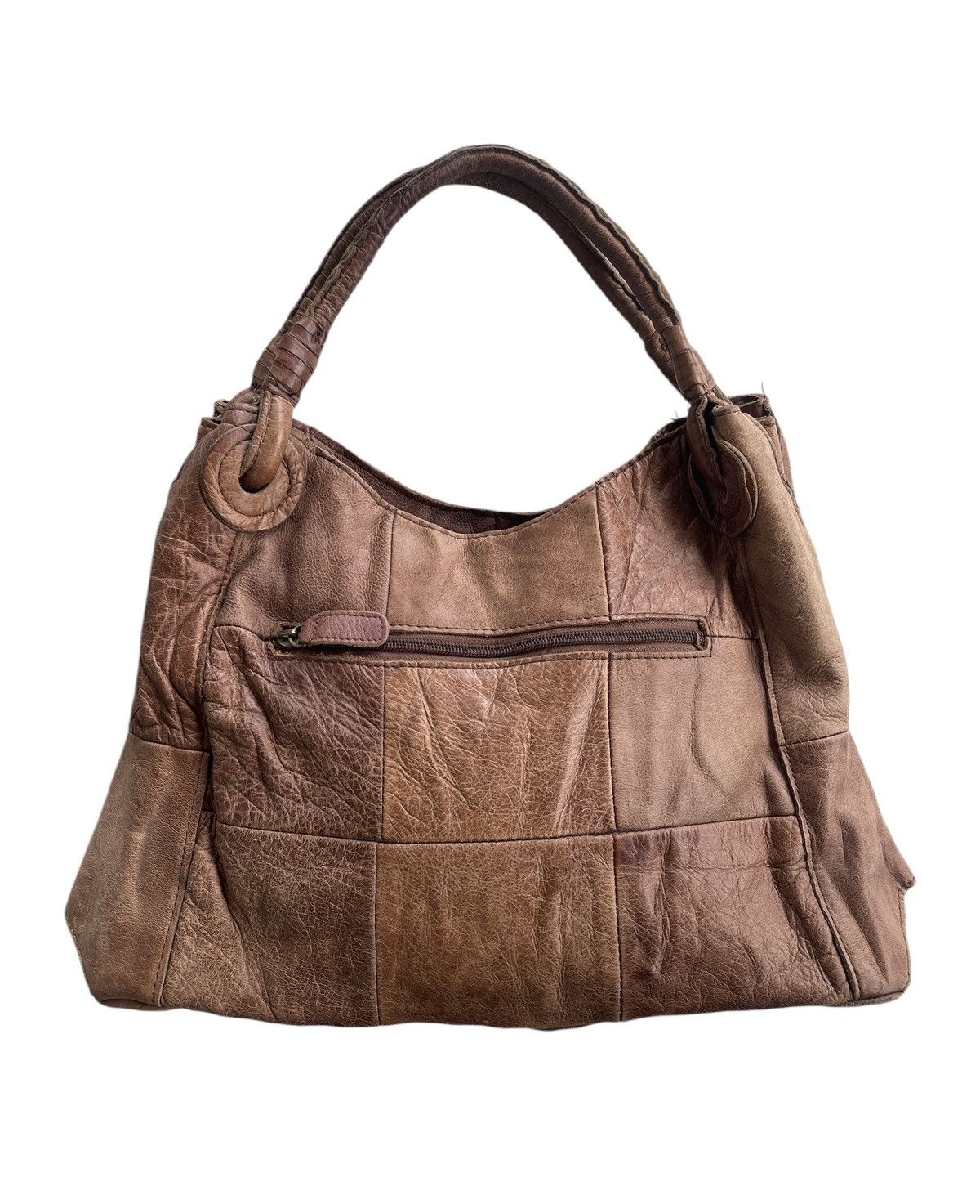 GOA GOA Woven Leather Tote Bag Size ONE SIZE - 4 Thumbnail