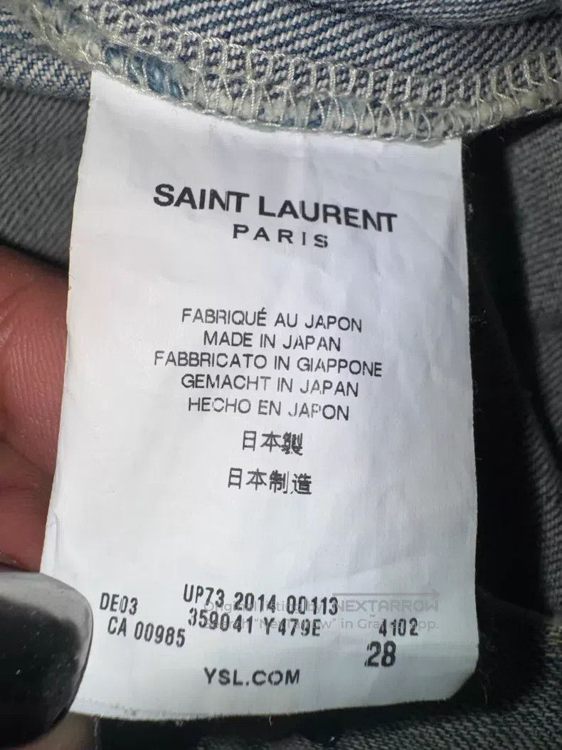 Saint Laurent Paris Saint Laurent Paris jeans Size US 28 / EU 44 - 9 Thumbnail