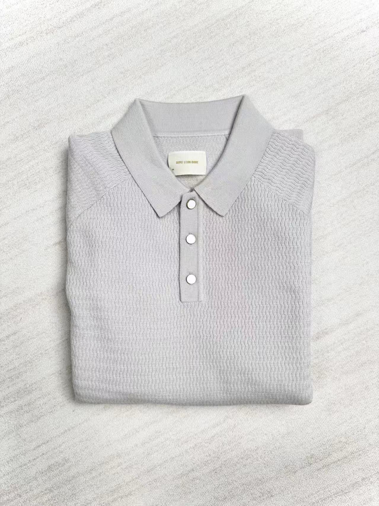Aime Leon Dore wool polo shirt Size US M / EU 48-50 / 2 - 8 Thumbnail
