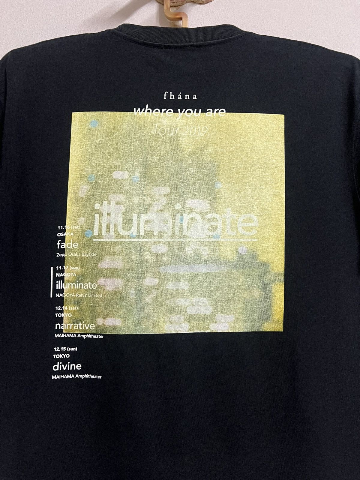 Band Tees Fhana Where You Are Tour 2019 Tee Japan Band “illuminate” L Size US L / EU 52-54 / 3 - 1 Thumbnail
